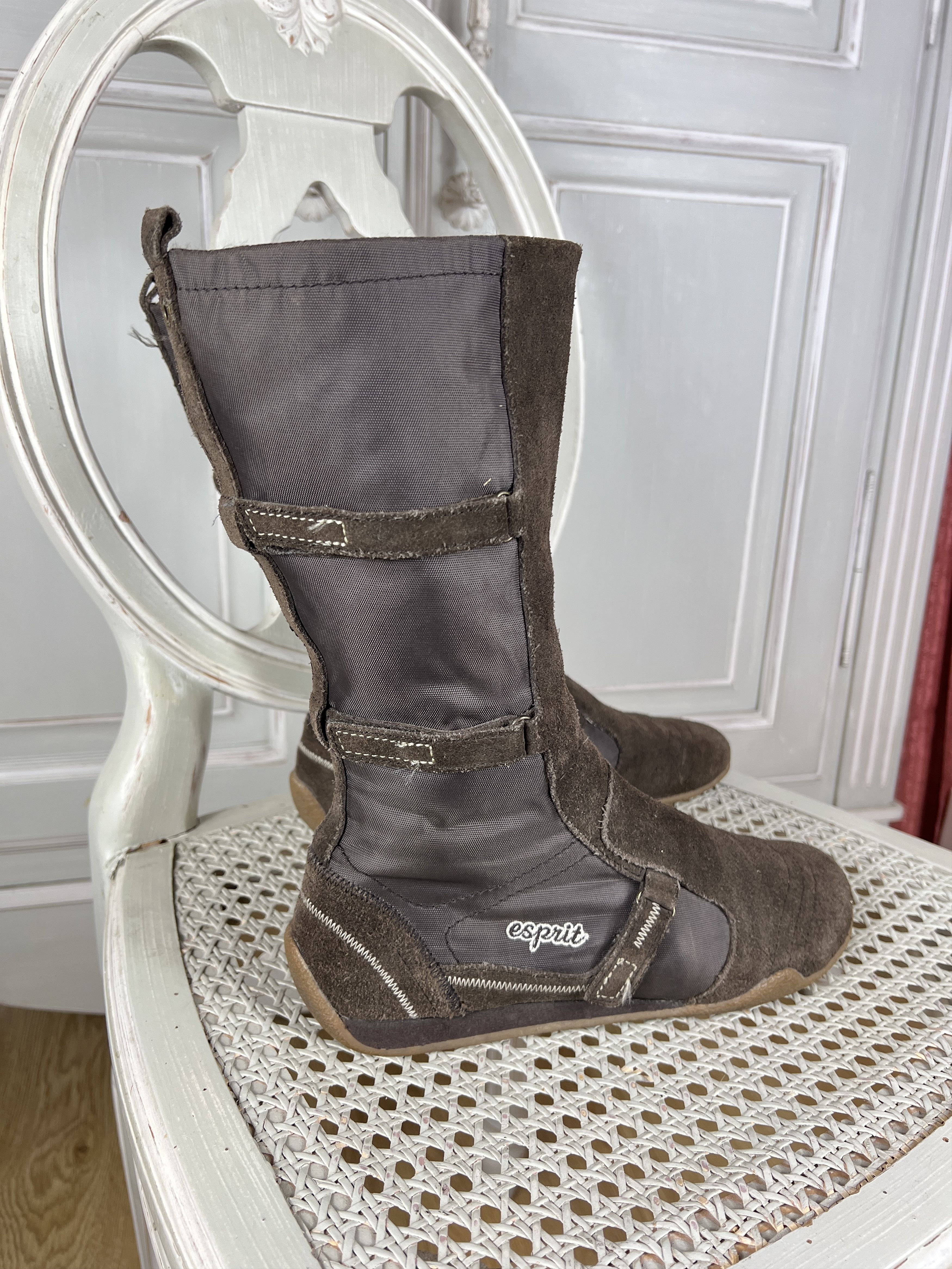 Esprit VINTAGE HIGHBOOTS BONDAGE ESPRIT MOTO RACING SHOES Size US 9 / IT 39 - 2 Thumbnail