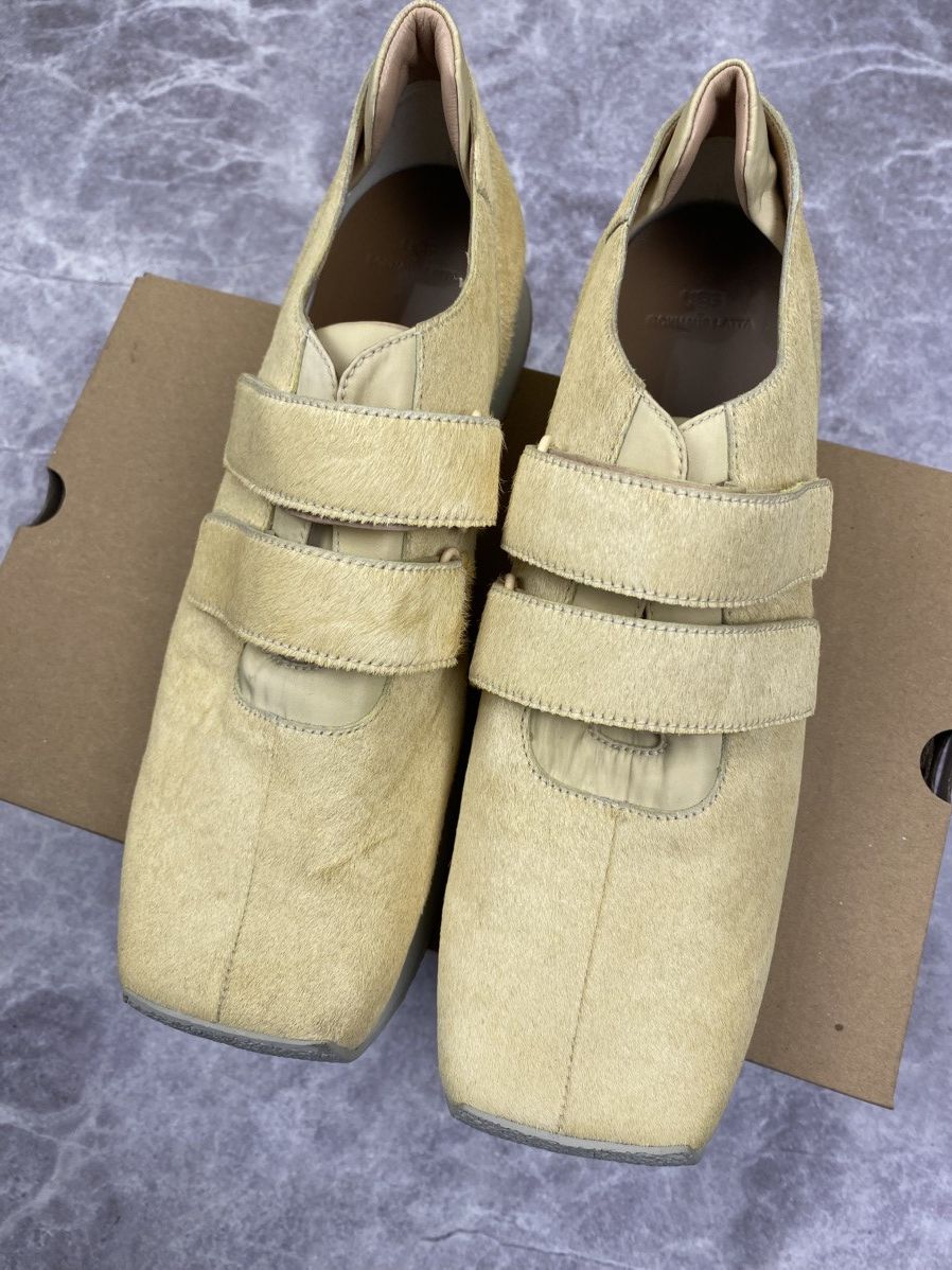 Eckhaus Latta Ugg X Eghaus Latta Square Toe Fur Low Top Sneakers 10.5 Size US 11.5 / EU 44-45 - 2 Thumbnail