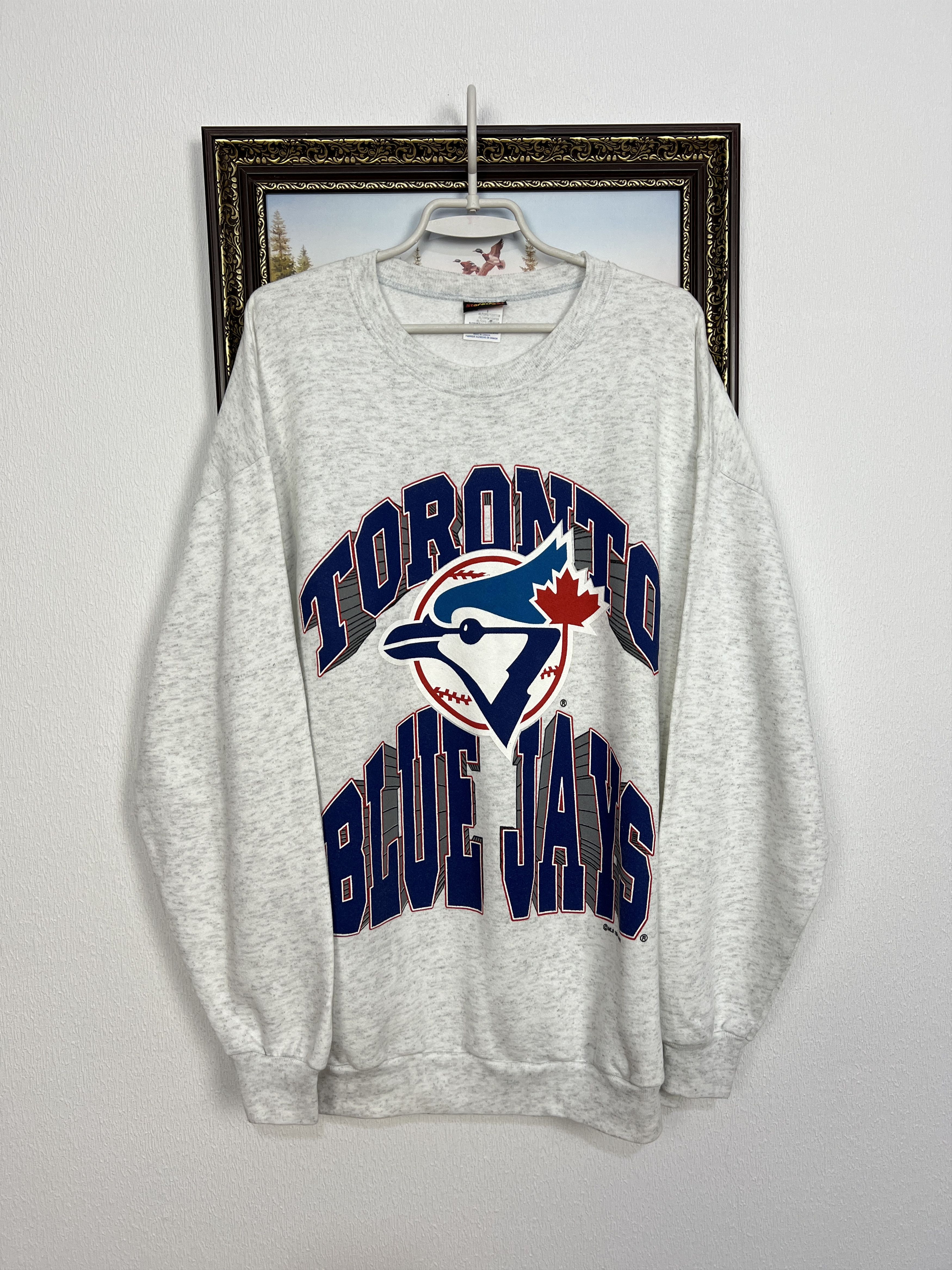 Vintage Toronto Jays Sweatshirt Over Print Crewneck Track Top Size US XXL / EU 58 / 5 - 1 Thumbnail