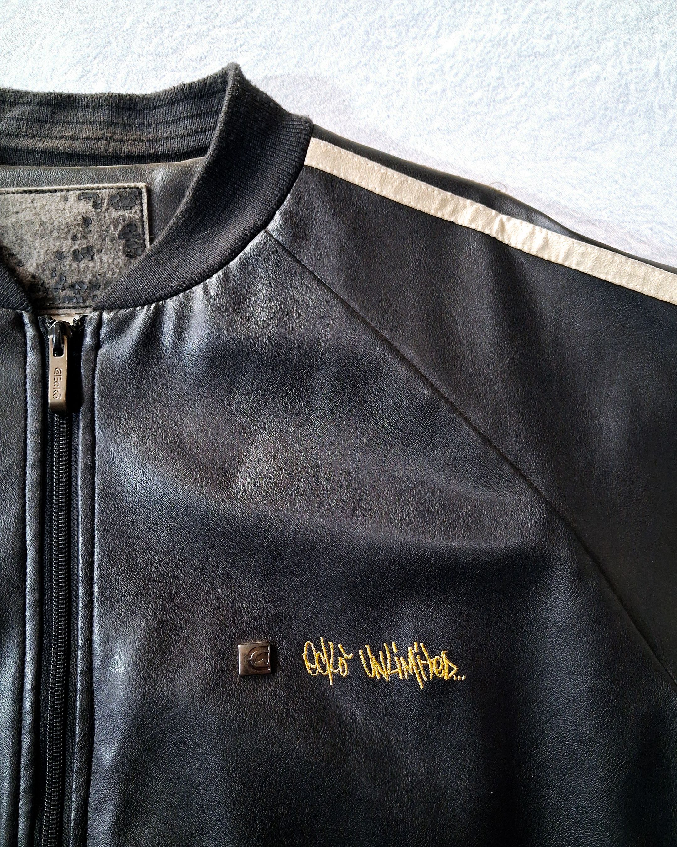 Ecko Unltd. ECKO UNLIMITED STREETBALL NYC POLYURETHANE LEATHER OVERSIZED Size US XL / EU 56 / 4 - 2 Thumbnail