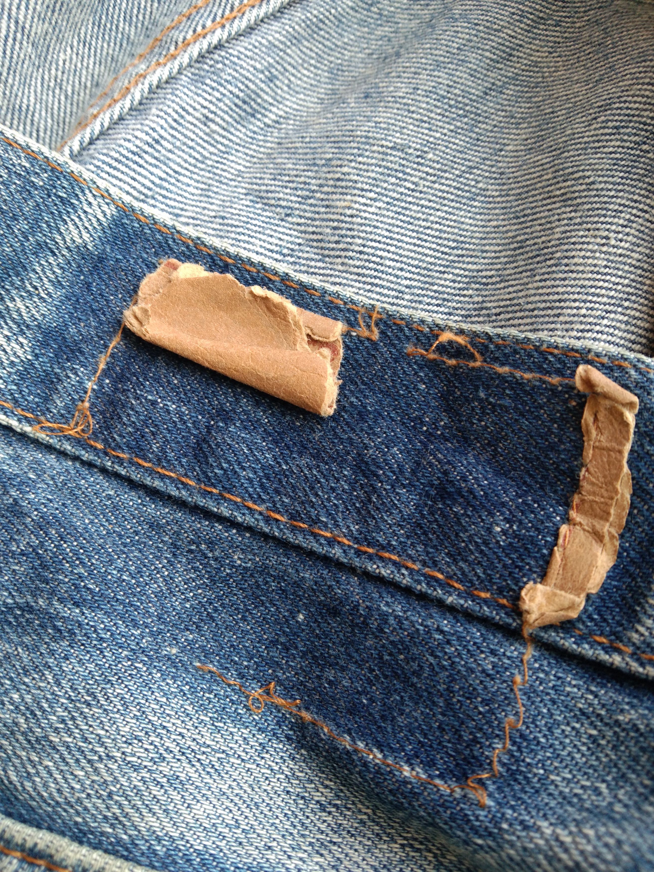 Levi's 70s Vintage Levi's 517 Button No 2 Talon 42 USA Zipper 36x30 Size US 36 / EU 52 - 6 Thumbnail