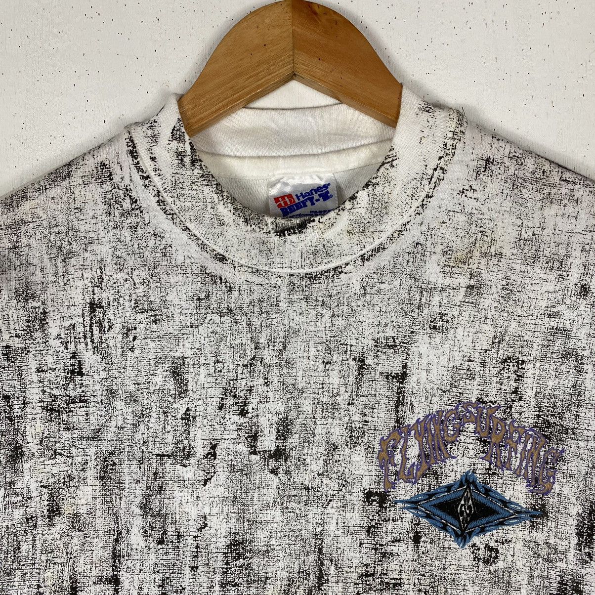 Other Vintage 90's FLYING SURFING Alloverprint Graphic Surf Tee Size US M / EU 48-50 / 2 - 6 Thumbnail