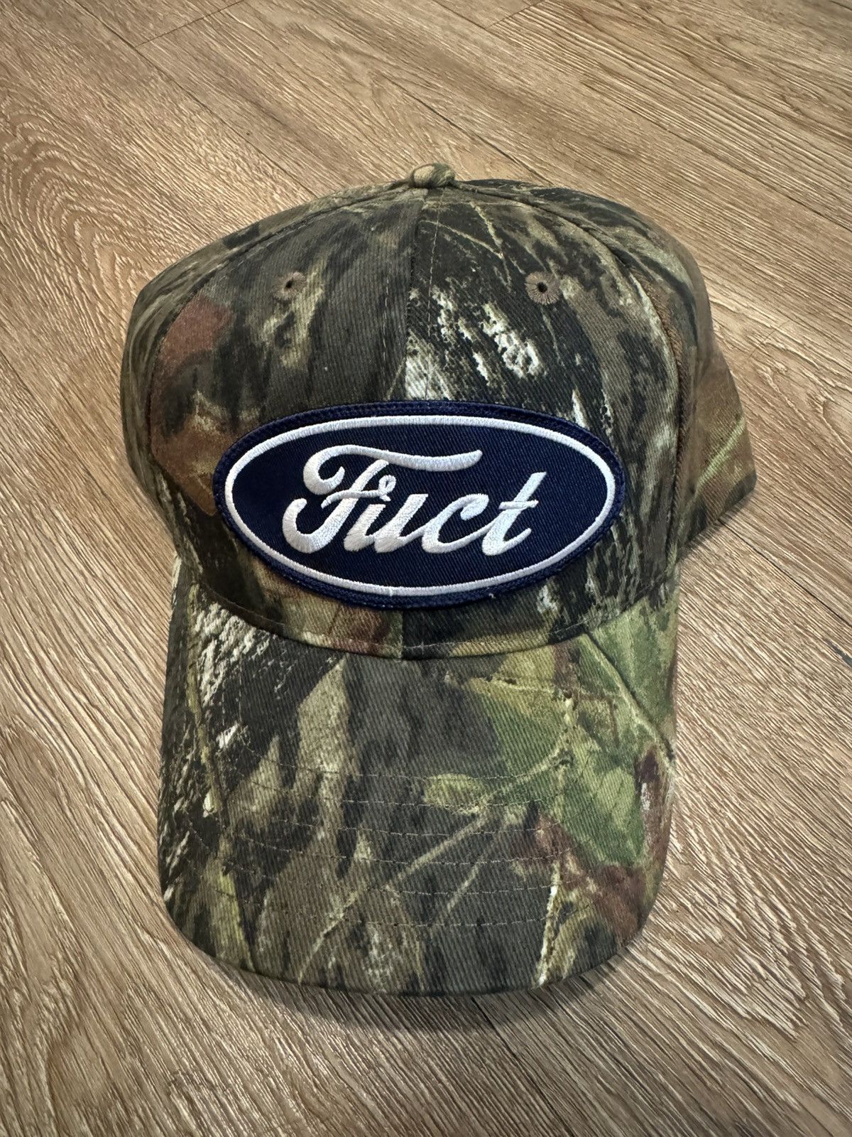 FUCT Fuct Oval Parody Mossy Oak Camo Hat Size ONE SIZE - 4 Thumbnail