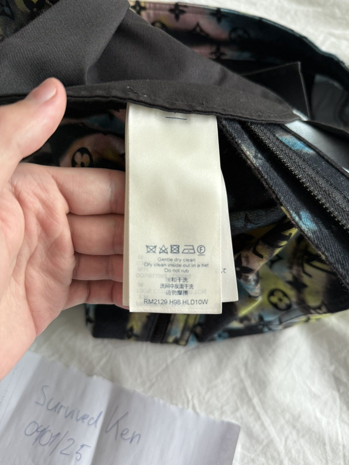 Louis Vuitton LV Multicolor Monogram Camo Cargo Pants