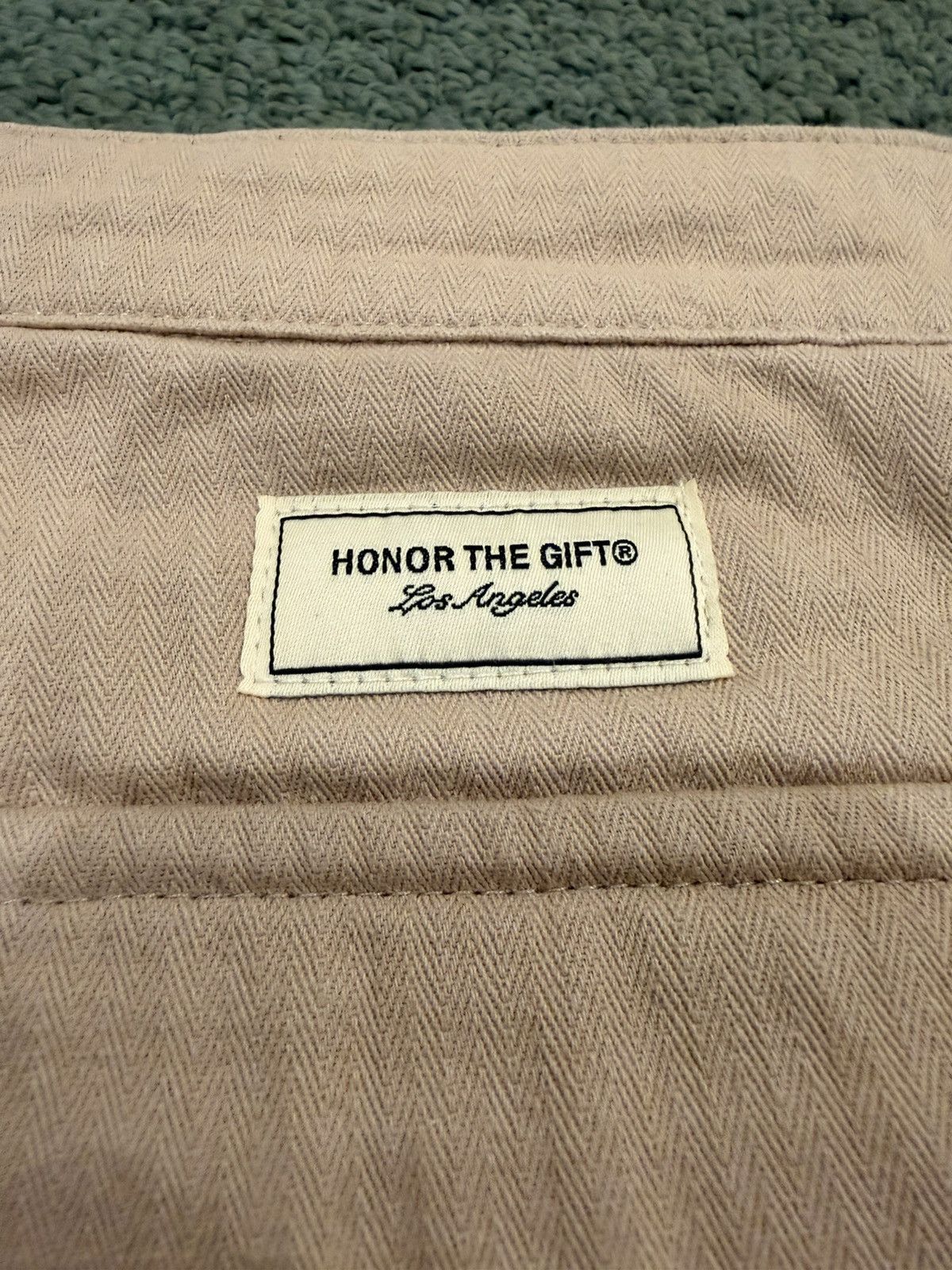 Honor the Gift HONOR THE GIFT TAN PANTS, RUSSELL WESTBROOK Size US 32 / EU 48 - 4 Thumbnail