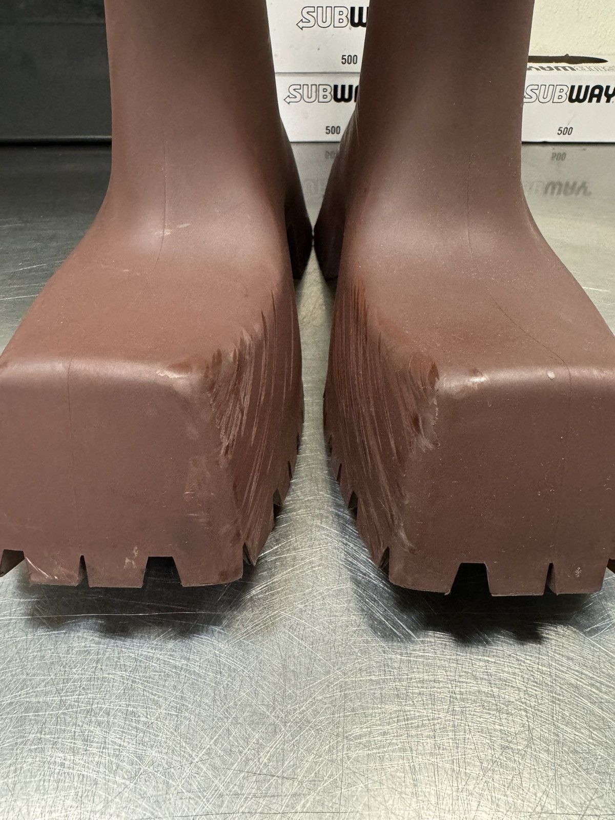 Balenciaga Balenciaga Trooper boot ‘coffee brown’ Size US 11 / EU 44 - 2 Thumbnail