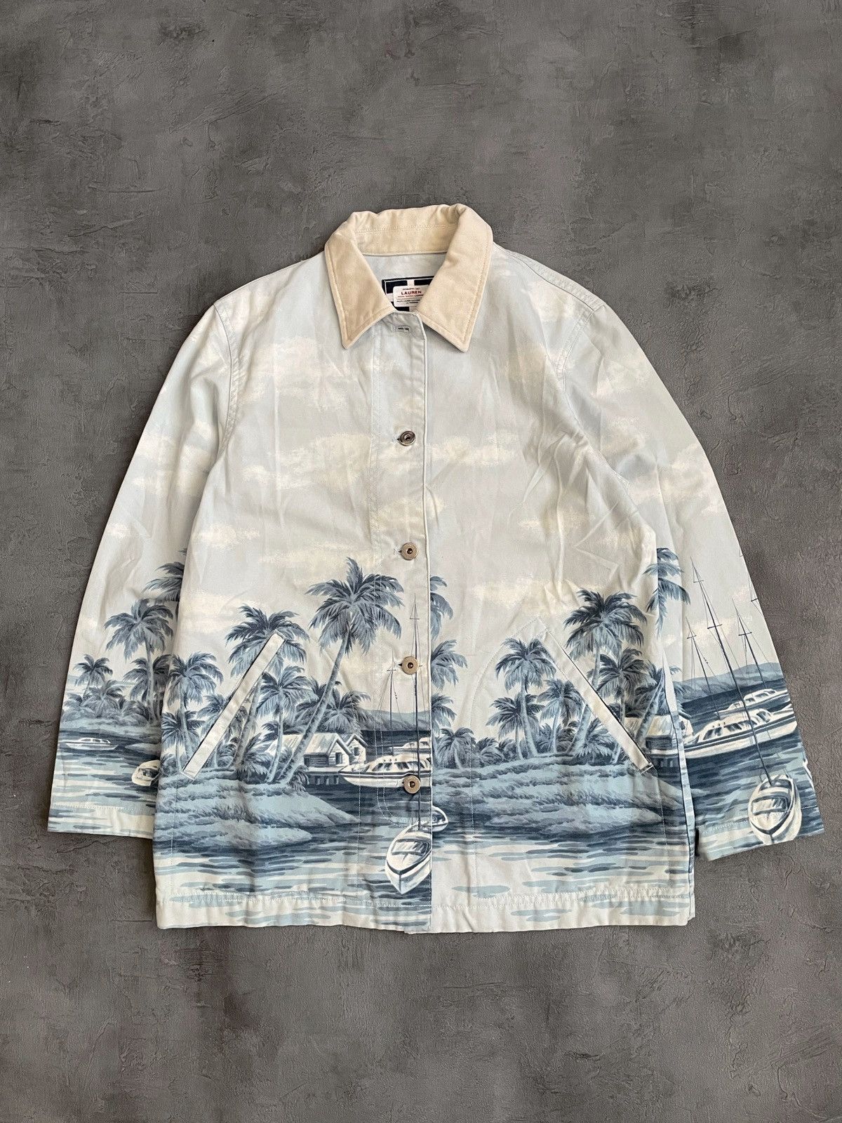 Ralph Lauren Vintage Ralph Lauren Hawaii print jacket Size S / US 4 / IT 40 - 2 Thumbnail