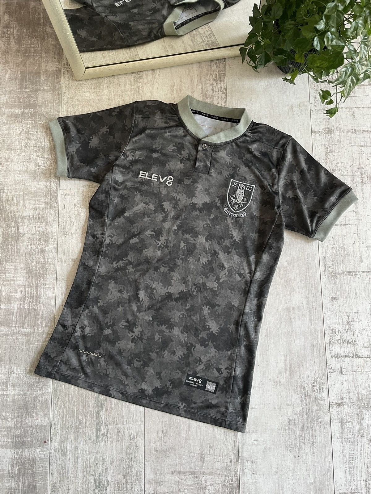 Other Sheffield Wednesday 20/21 Away Football Shirt Camo Elev8 Size US S / EU 44-46 / 1 - 1 Thumbnail