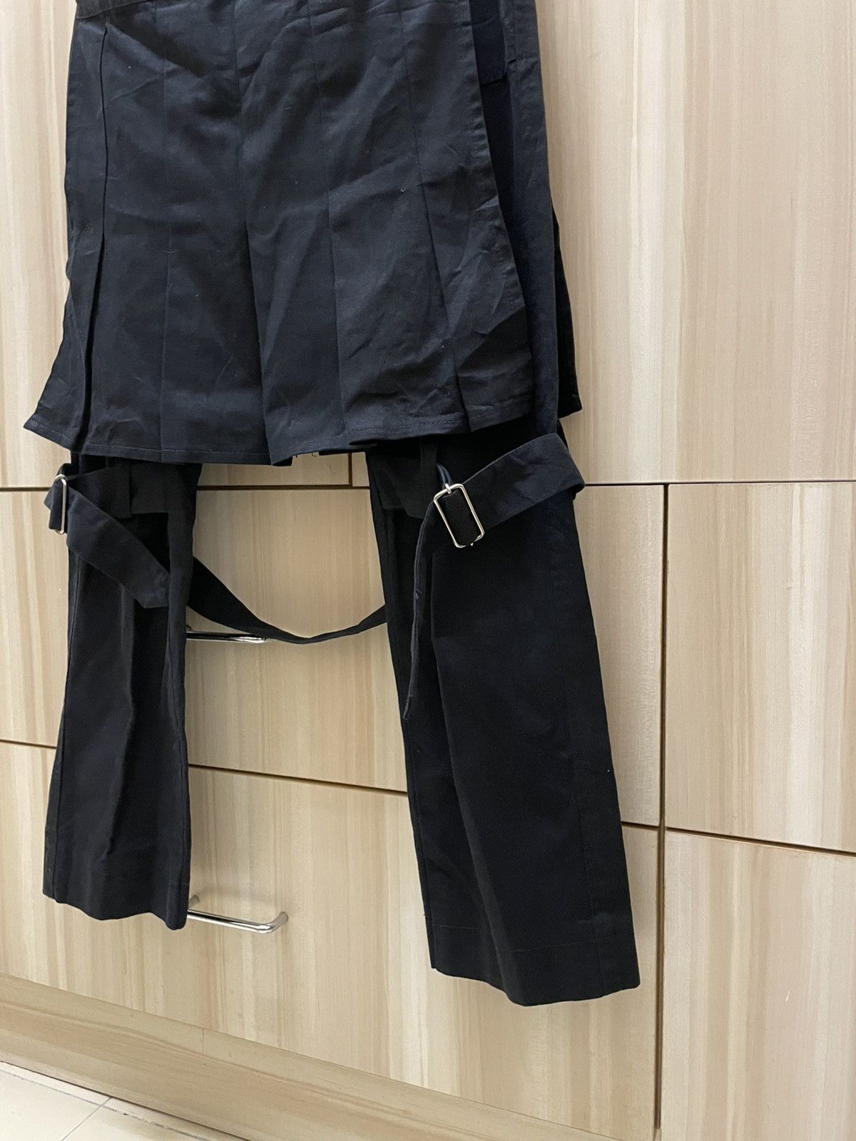 Japanese Brand Vtg Y2K Sexy Dynamite Bondage Pants Skirt Visual Kei Punk Size US 31 - 10 Thumbnail
