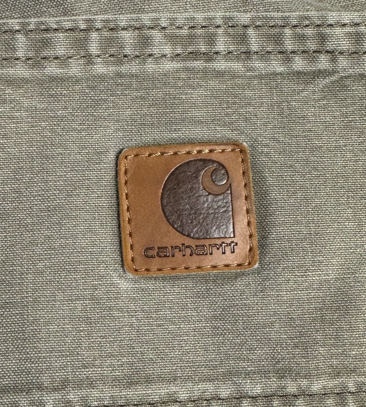 Carhartt × Vintage Carhartt Vintage 90s Straight Faded Carpenter Pants sz 34/30 Size US 34 / EU 50 - 4 Thumbnail