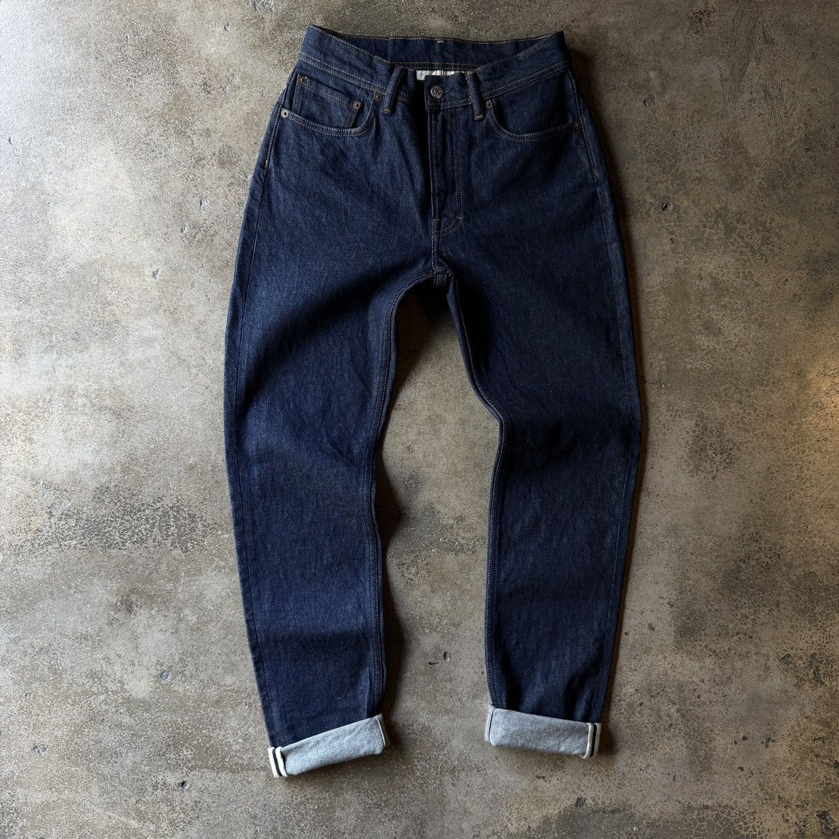Acne Studios Baggy Jeans Acne Studios Selvedge Raw Denim Size US 27 - 5 Thumbnail