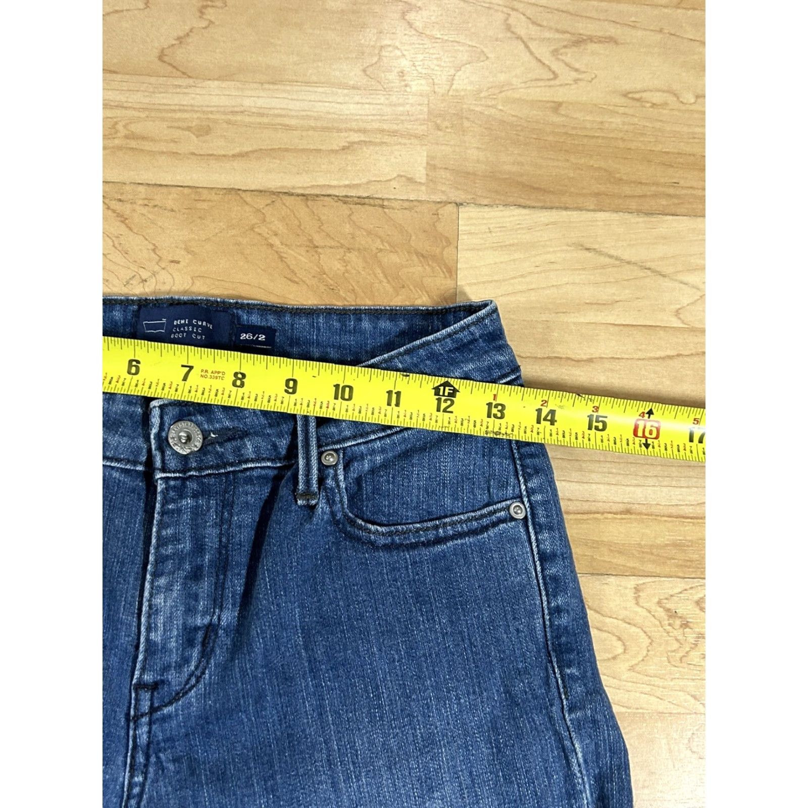 Levi's Levi's Demi Curve Classic Bootcut Jeans - Denim Blue - Size 26/2 - Regular - Women- Stretch - Bootcut - Cotton Blend - Zip Closure Size 26" / US 2 / IT 38 - 5 Thumbnail