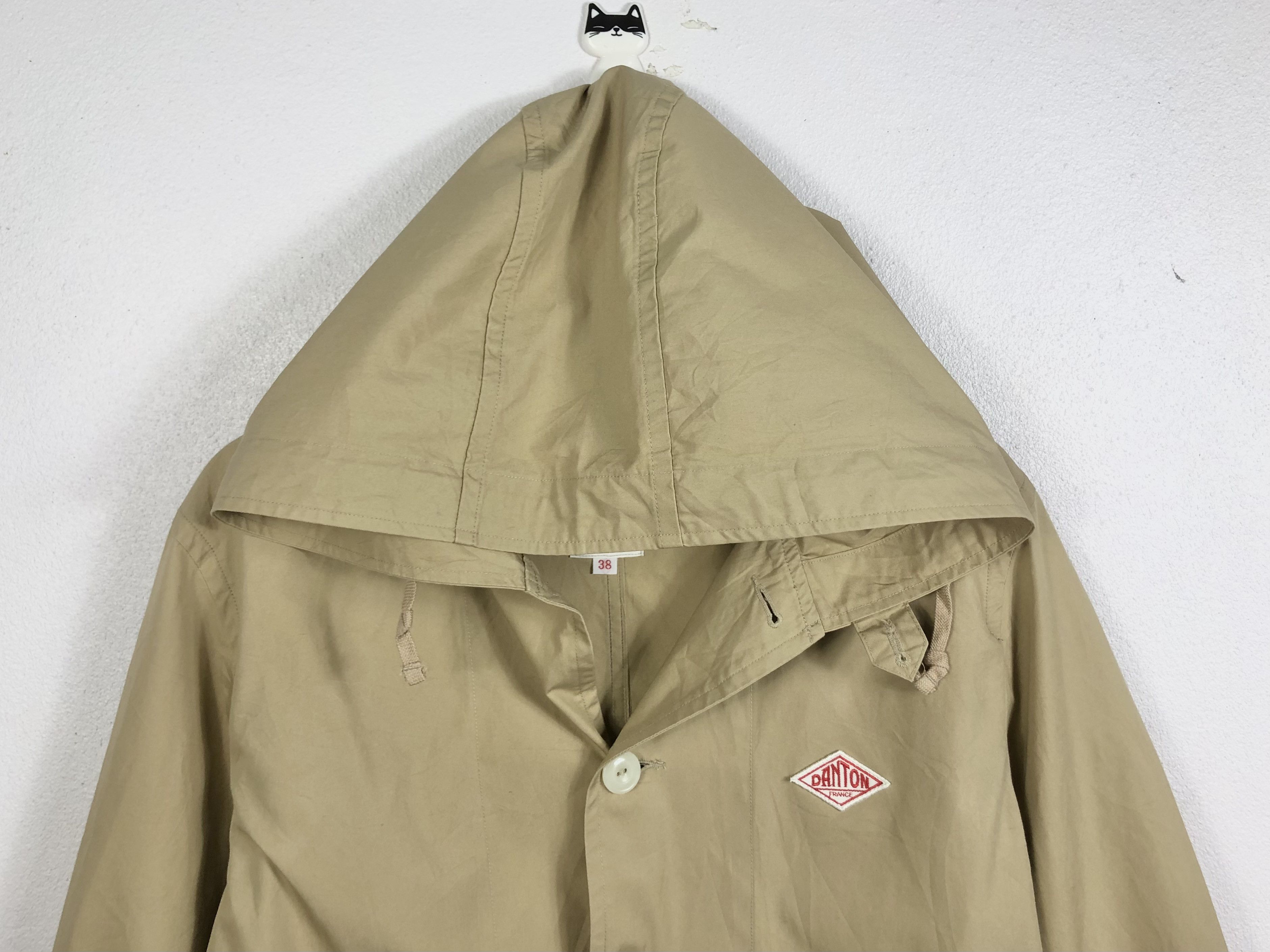 Danton Vintage Danton Vetements de Travail Hoodie Button Jacket Size US M / EU 48-50 / 2 - 2 Thumbnail