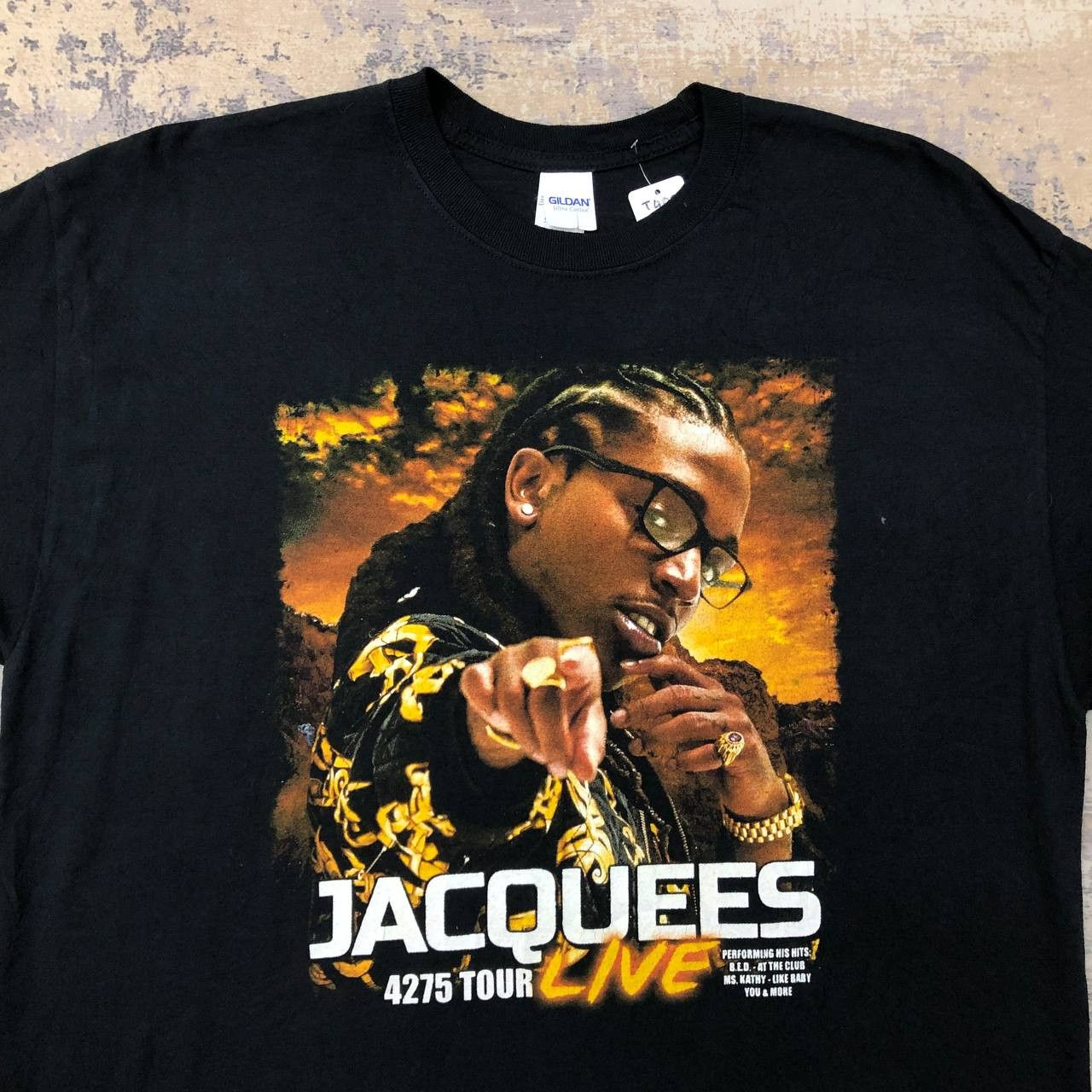 Rap Tees T409 JACQUEES 4275 LIVE TOUR TEE Size US XL / EU 56 / 4 - 3 Thumbnail