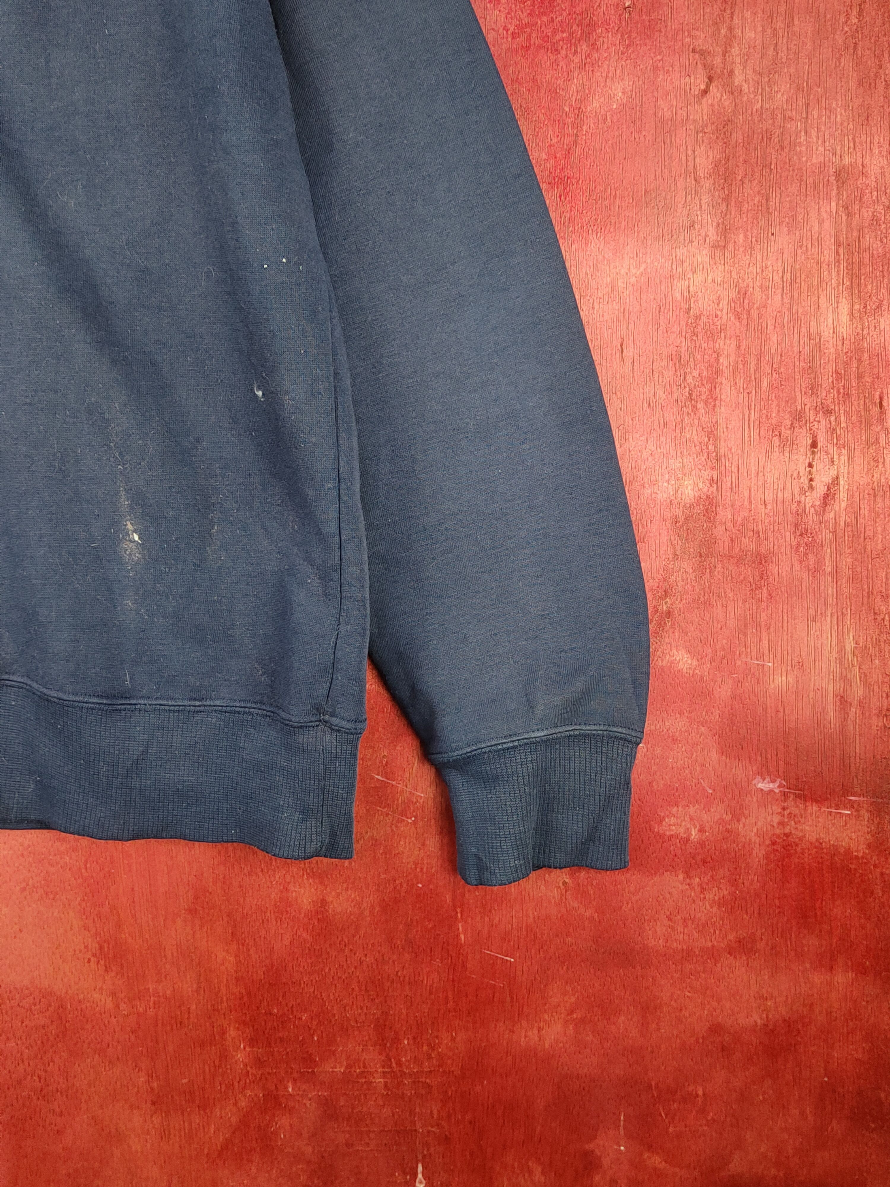 Japanese Brand × Vintage Thirdwave surf vintage Dark Blue Sweatshirts #S2044 Size US L / EU 52-54 / 3 - 6 Thumbnail