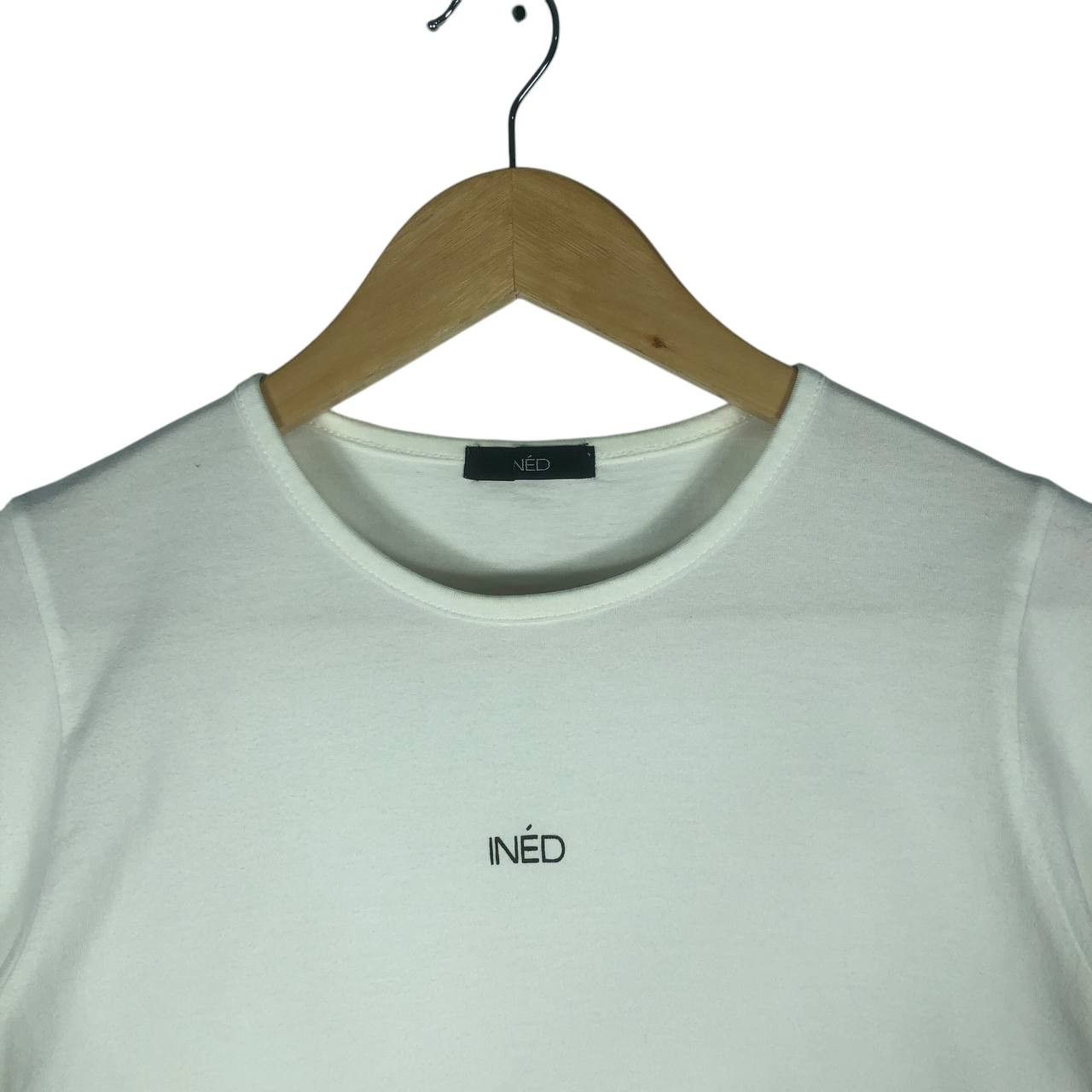 Japanese Brand × Vintage × Yohji Yamamoto Vintage Ined by Yohji Yamamoto women T-shirt Size XS / US 0-2 / IT 36-38 - 2 Thumbnail