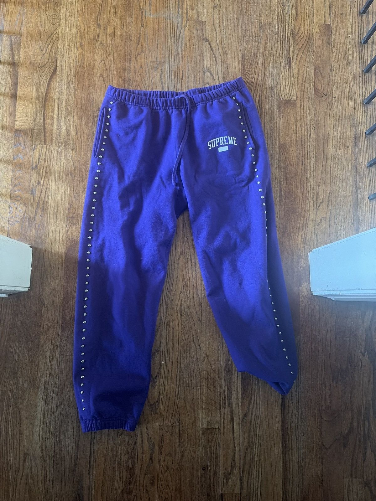 Supreme Supreme Studded Sweatpants Size US 34 / EU 50 - 1 Thumbnail