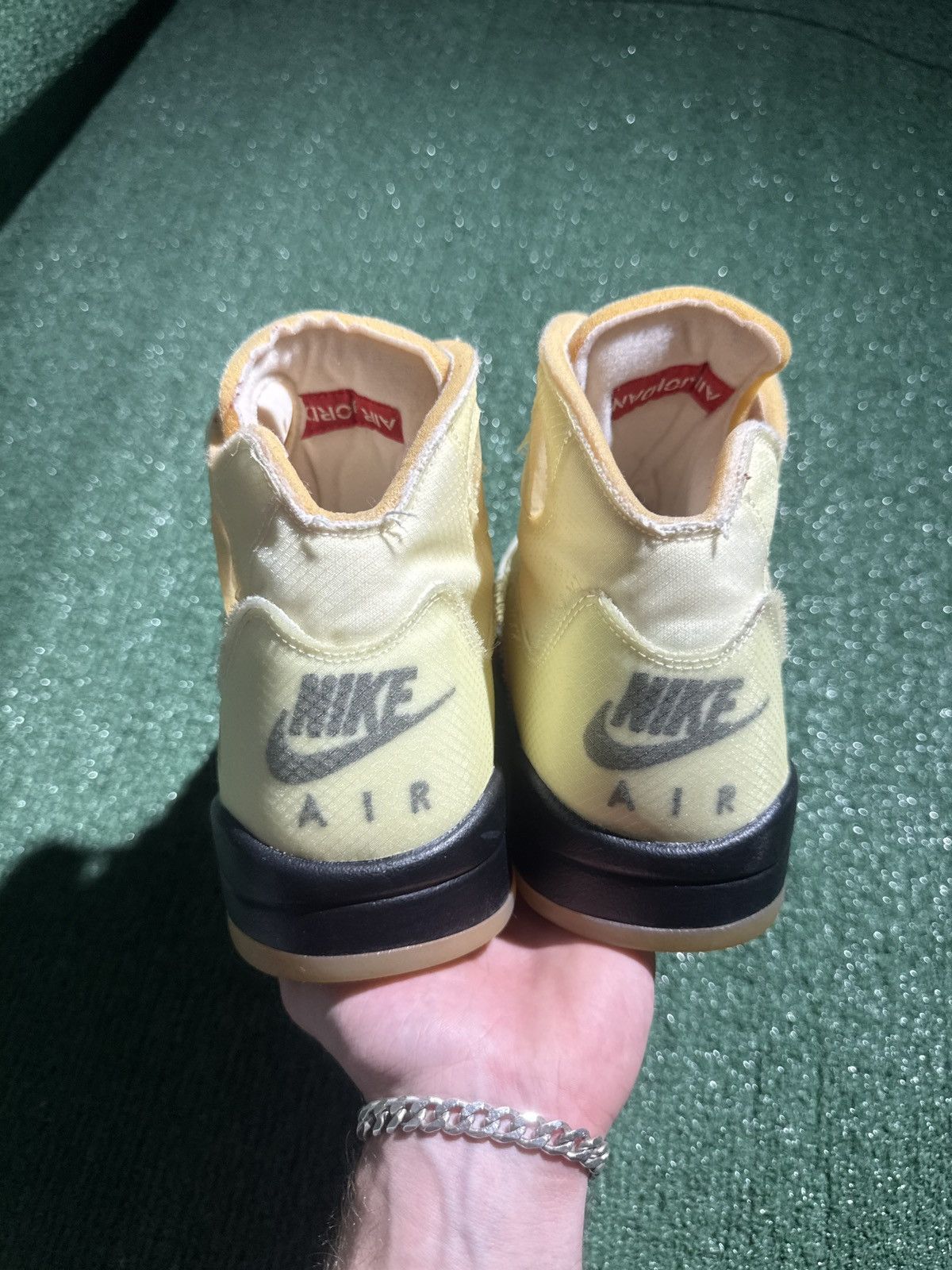 Jordan Brand × Off-White Jordan 5 Off White Sail Size US 13 / EU 46 - 3 Thumbnail