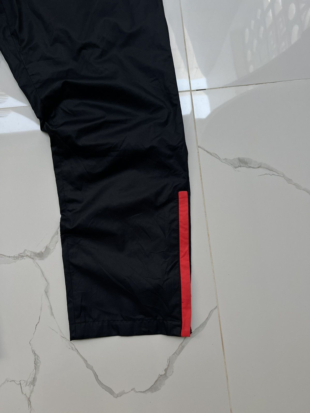 Nike × Vintage 90’s NIKE TEAM RARE Y2K SWOOSH POGO BAGGY PANTS GORPCORE Size US 32 / EU 48 - 2 Thumbnail