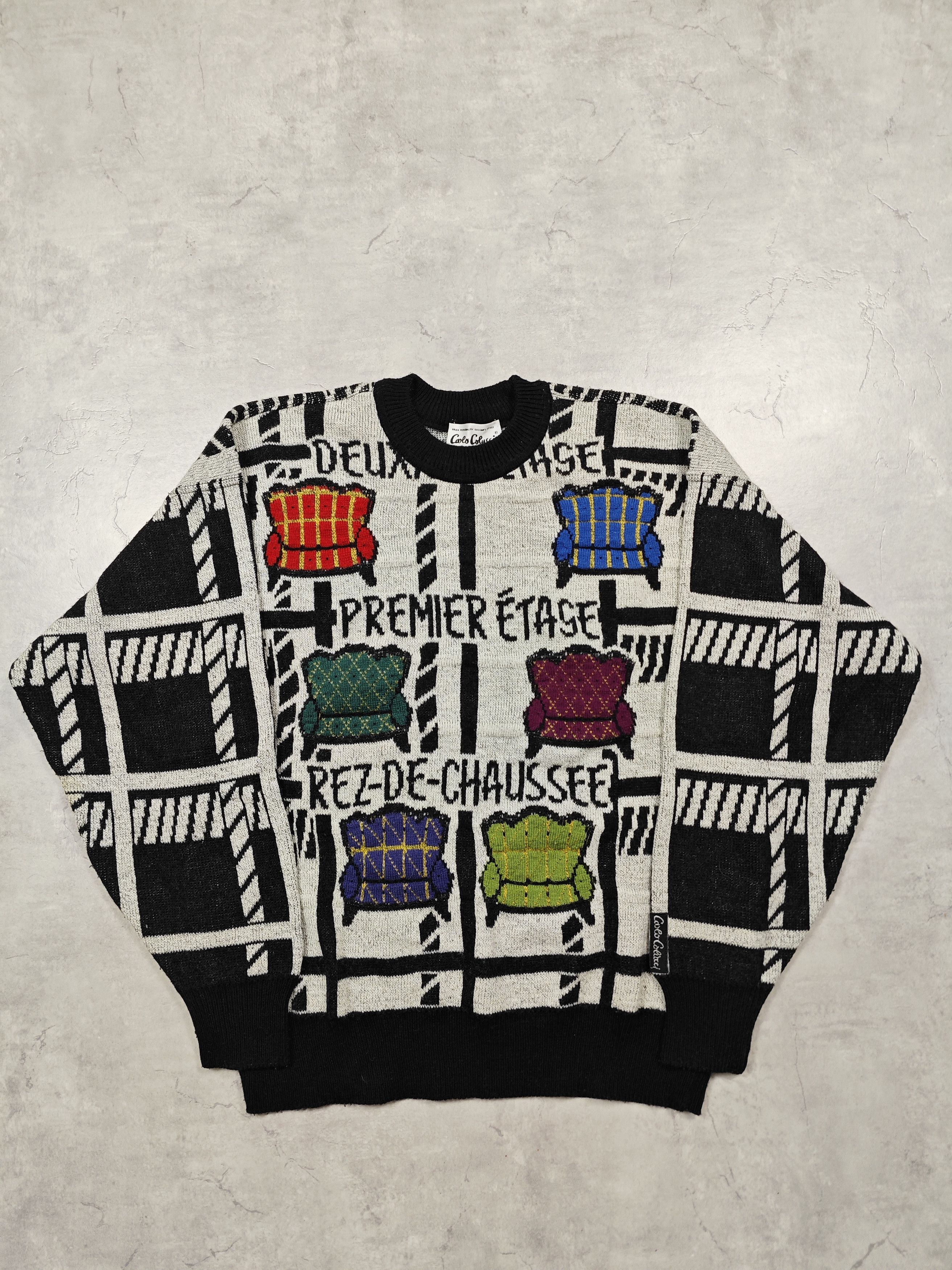 Carlo Colucci Carlo Colucci Vintage Sweater Size US XL / EU 56 / 4 - 1 Thumbnail