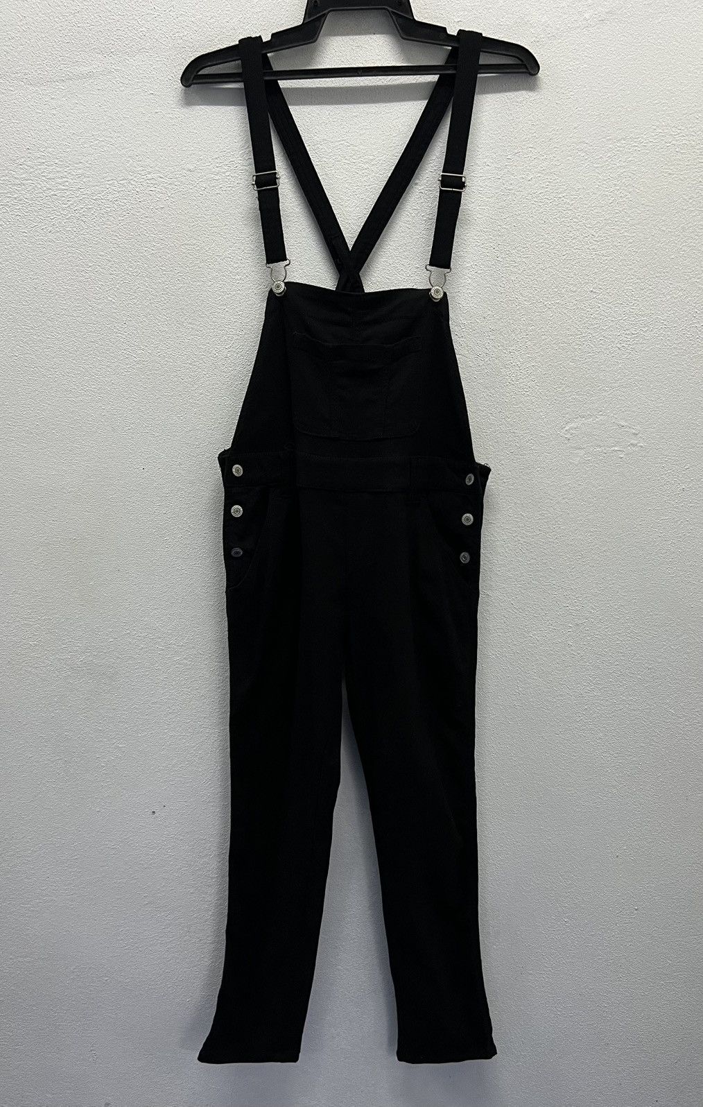 Other VINTAGE JAPANESE BRAND CHIP CLIP BLACK OVERALLS Size 34" / US 12 / IT 48 - 1 Thumbnail