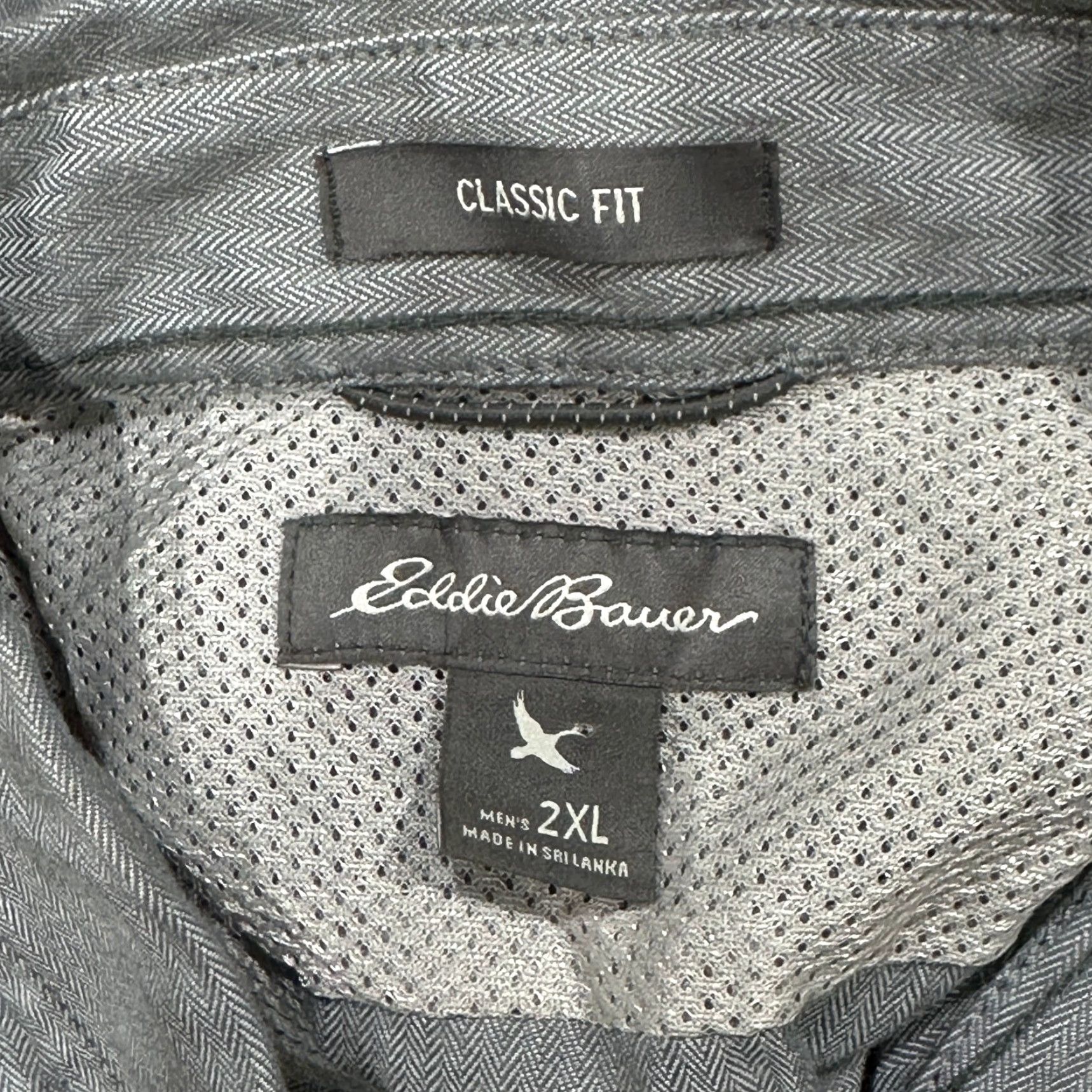 Eddie Bauer Eddie Bauer Shirt Men 2XL Gray Button-Up Classic Fit Workwear Outdoor Gorpcore Shirt Mens Gray 2XL Button-Up Outdoor Gorpcore Size US XXL / EU 58 / 5 - 6 Thumbnail