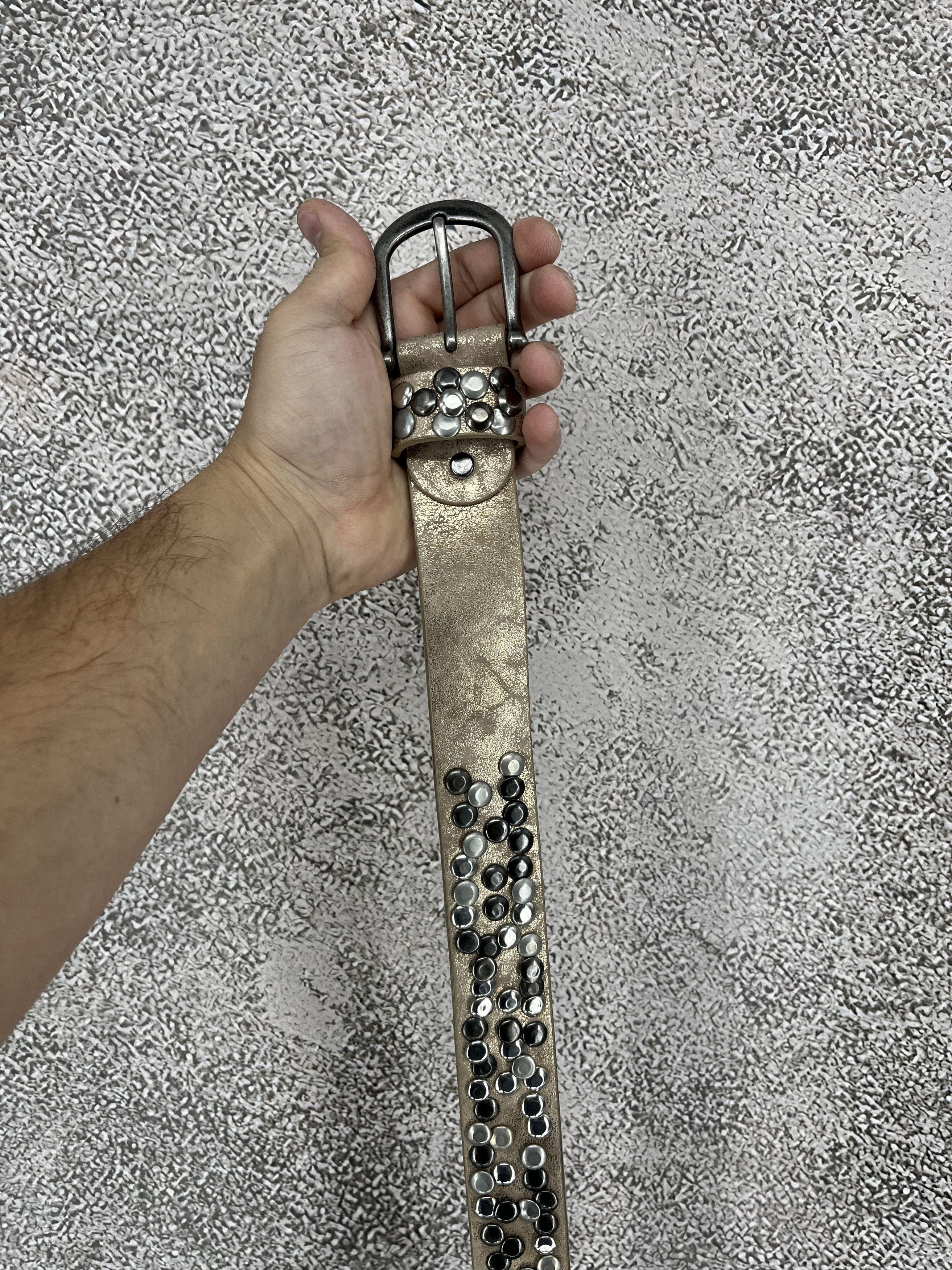 Japanese Brand Vintage 90s Punk Belt Leather Band Rock Y2K 90s Y2K Size ONE SIZE - 2 Thumbnail