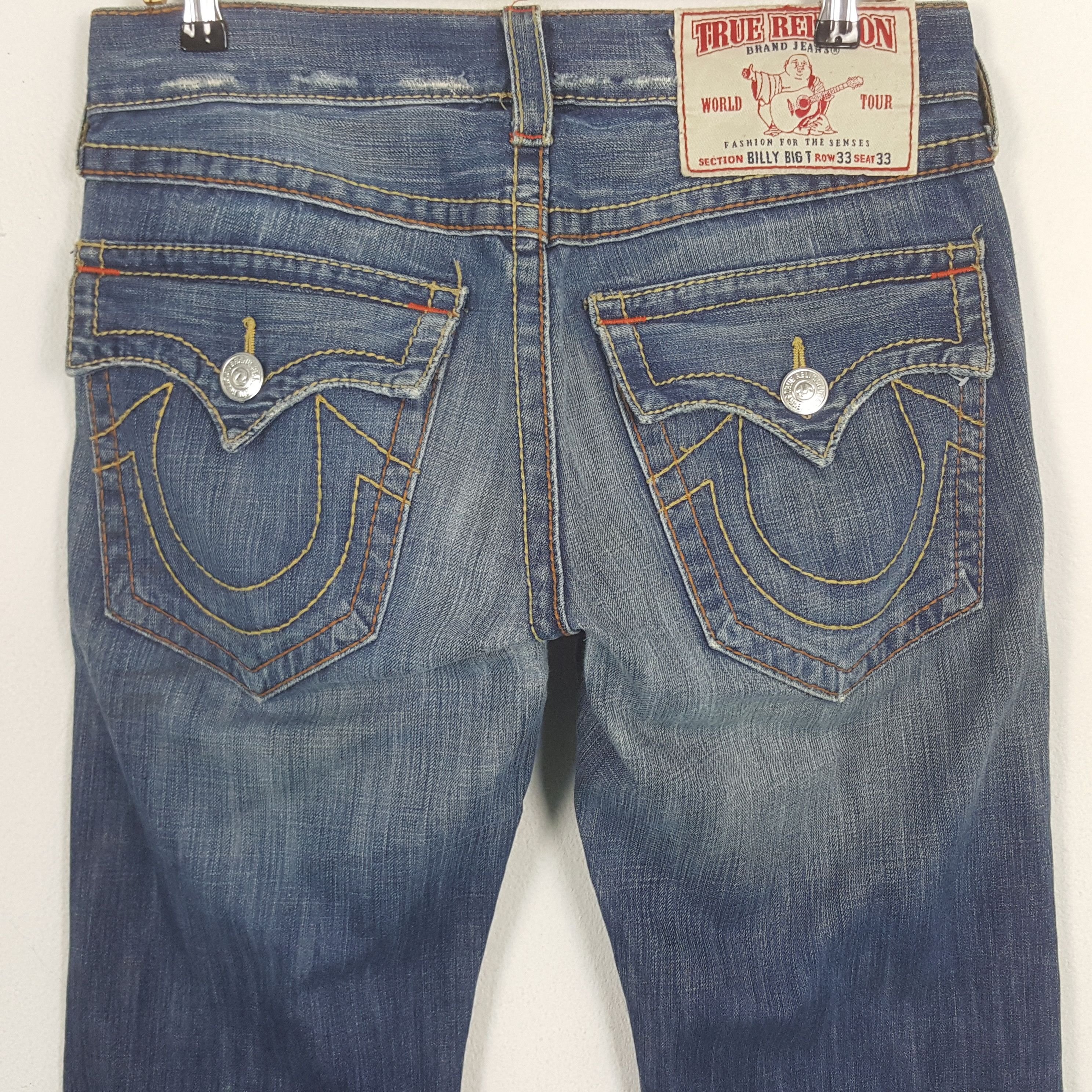 True Religion Vintage True Religion American Denim Jeans C280N28 Size US 33 - 5 Thumbnail