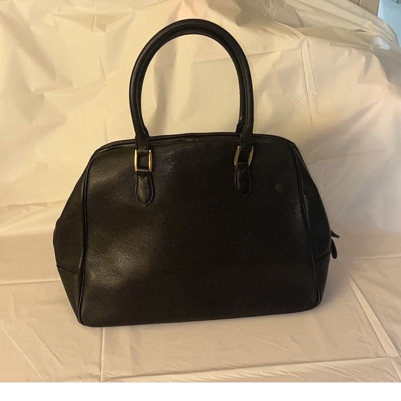 Coach Vintage Coach Black Full-Grain Cowhide Top Handle Bag Size ONE SIZE - 2 Thumbnail