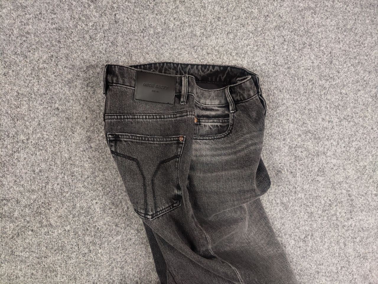 Miss Sixty Miss Sixty Vicki Mom Black Faded Denim Jeans Vtg Y2K Style Size 27" / US 4 / IT 40 - 10 Thumbnail