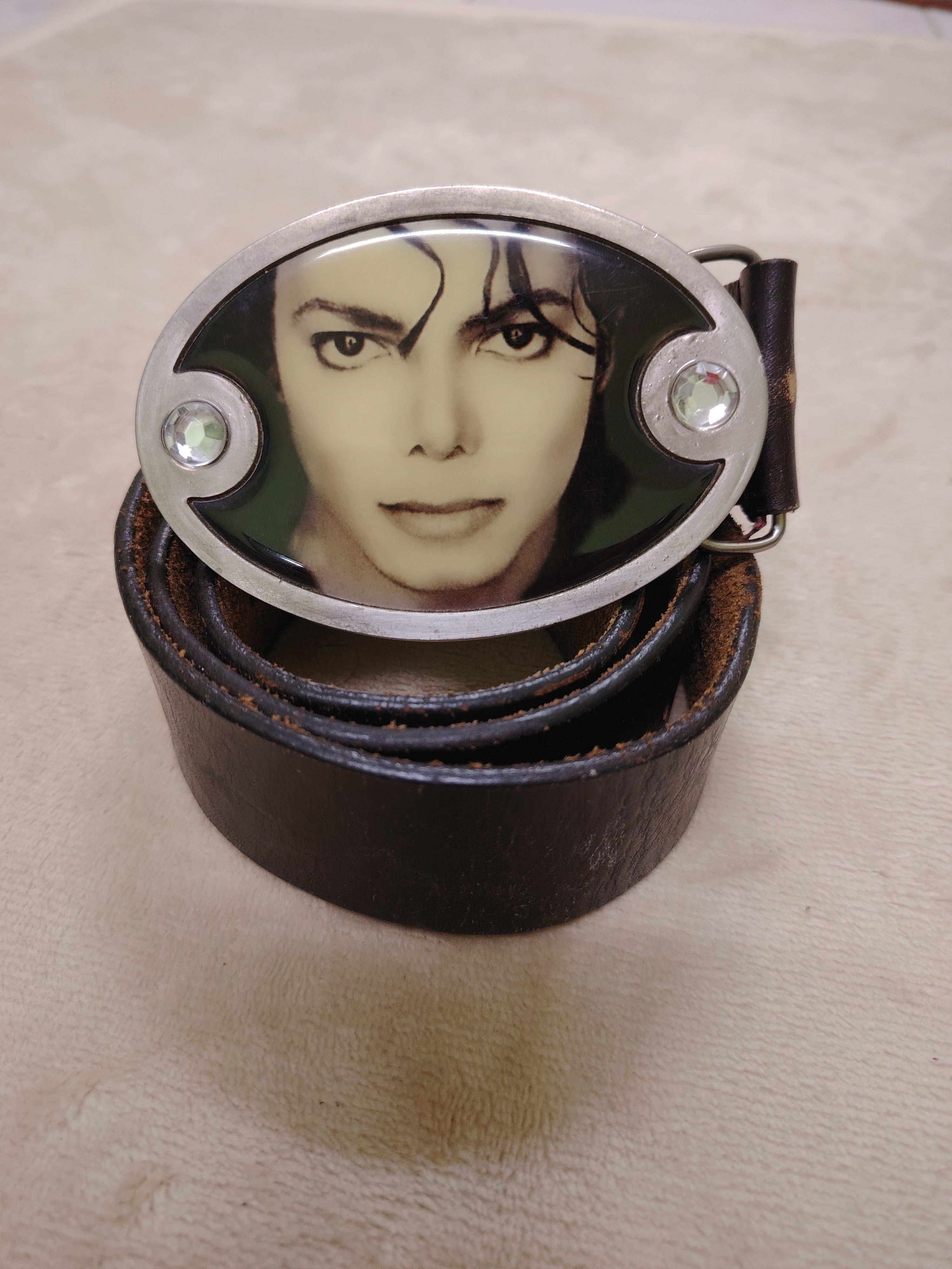 Bravado 2009 Michael Jackson Leather Belt by The Scotch House Size ONE SIZE - 3 Thumbnail