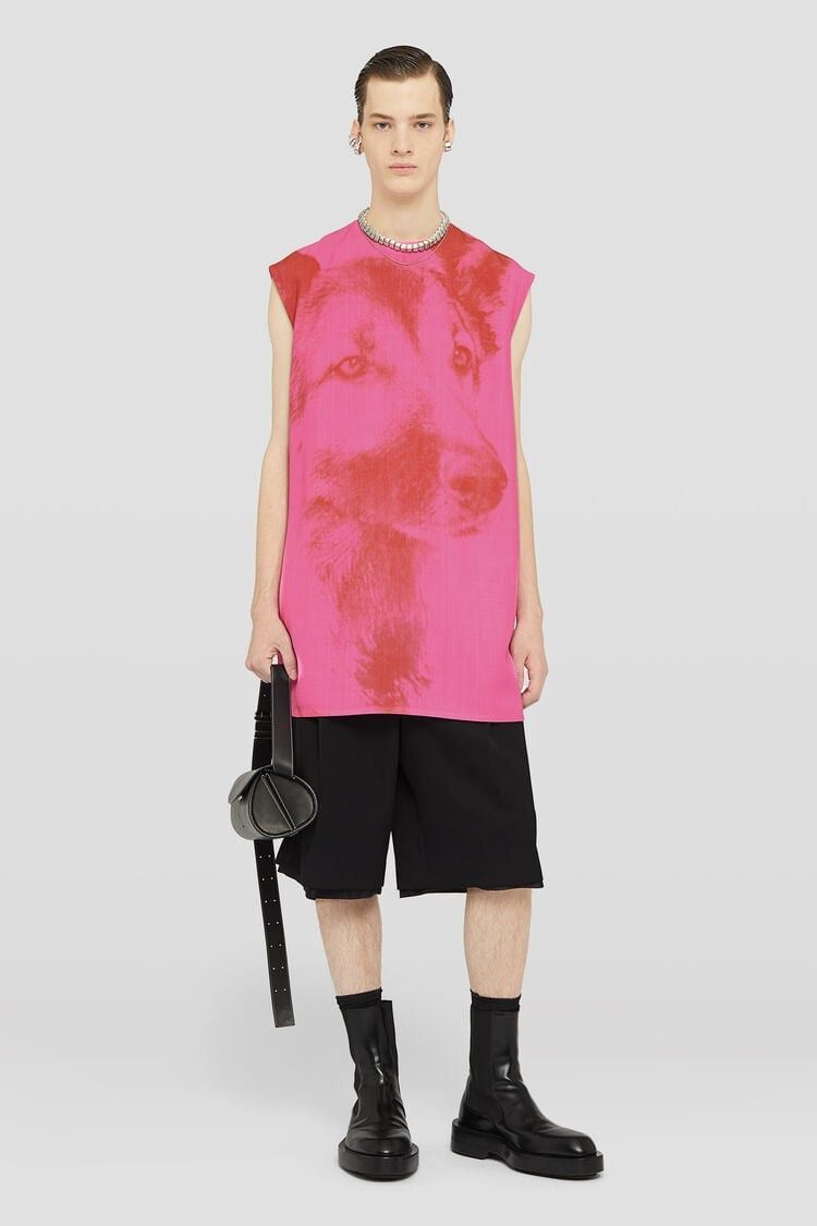 Jil Sander o1w1db10825 Tank Top in Pink Size US S / EU 44-46 / 1 - 2 Thumbnail