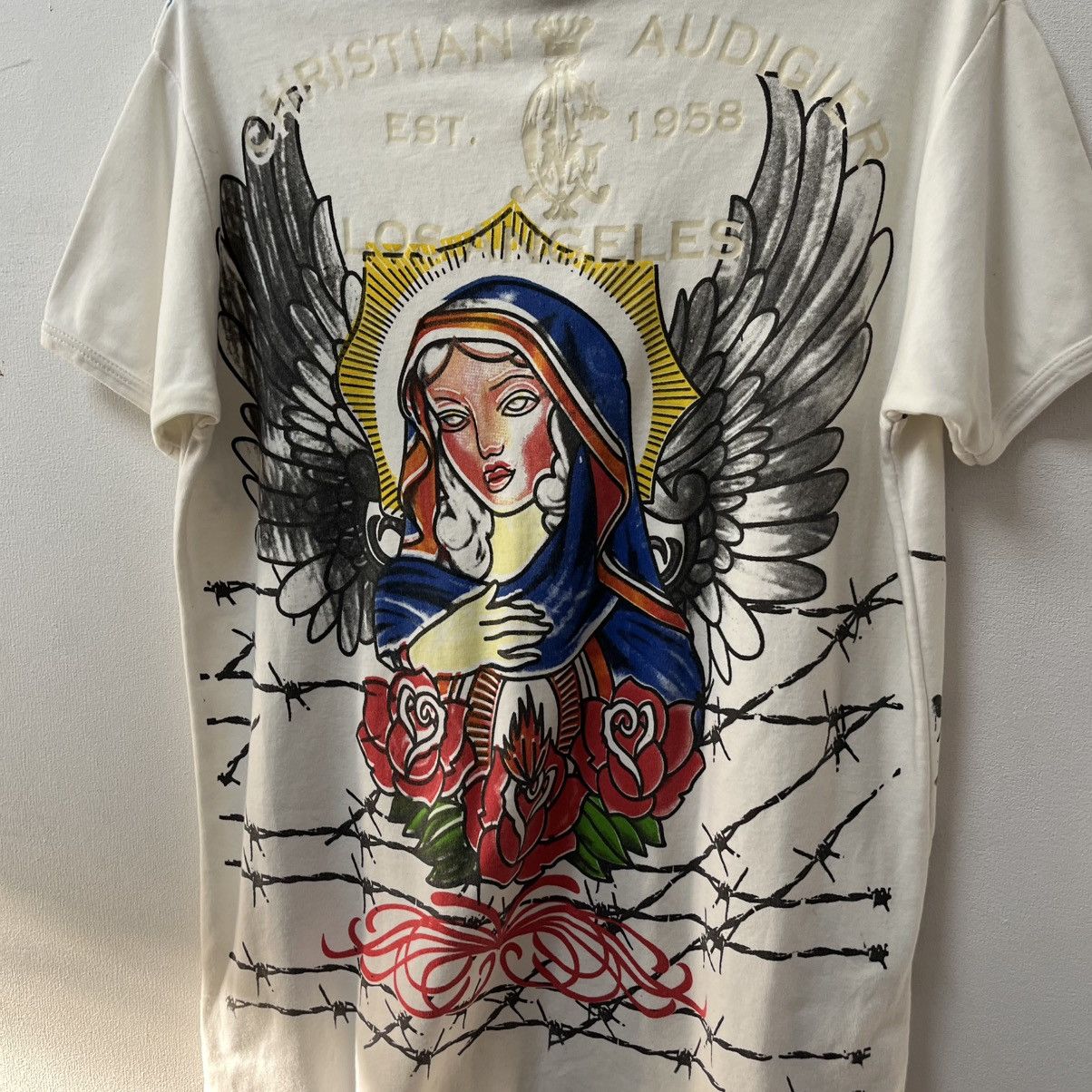 Christian Audigier Vintage Christian Audigier T Shirt Size M Size US M / EU 48-50 / 2 - 11 Thumbnail