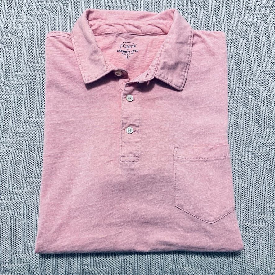 J.Crew J Crew light pink polo Size US L / EU 52-54 / 3 - 1 Thumbnail