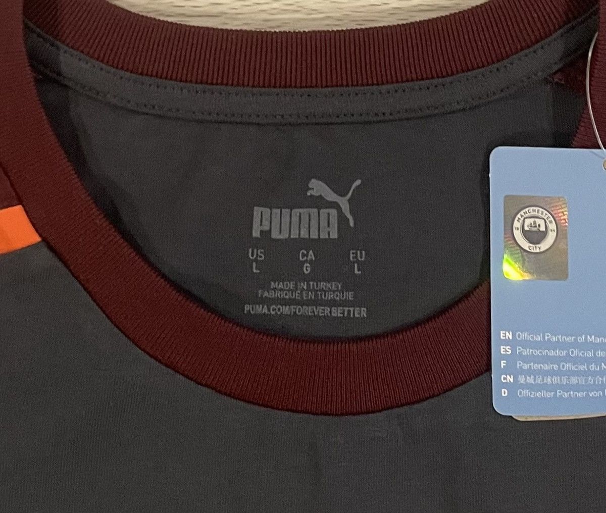 Puma Puma Lot Of 3 Manchester City Soccer Shirt Men’s Size Large Size US L / EU 52-54 / 3 - 11 Thumbnail