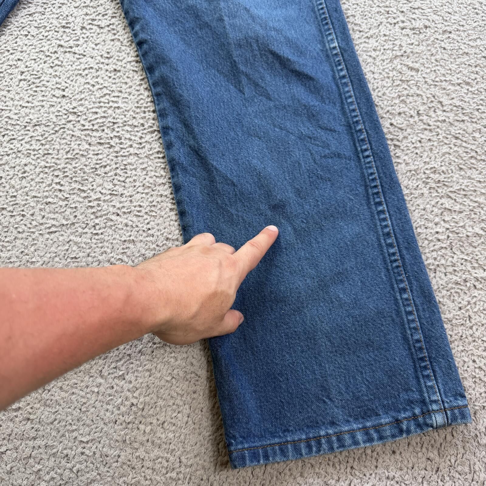 Wrangler Vintage Wrangler 13MWZ Cowboy Cut Jeans 36x30 Western Denim Size US 36 / EU 52 - 7 Thumbnail