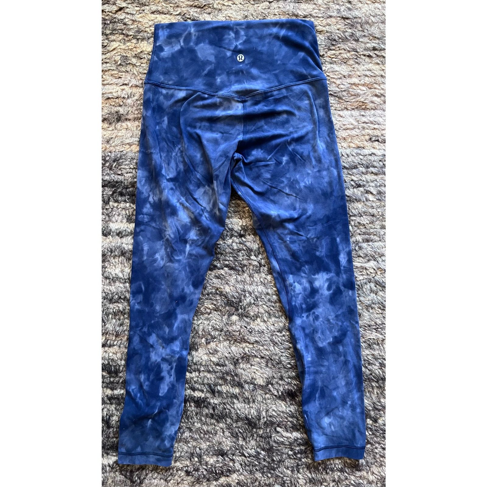 Lululemon Lulu Lemon Yoga Tight Women’s Size 4 X Small Black White Size 27" / US 4 / IT 40 - 2 Thumbnail