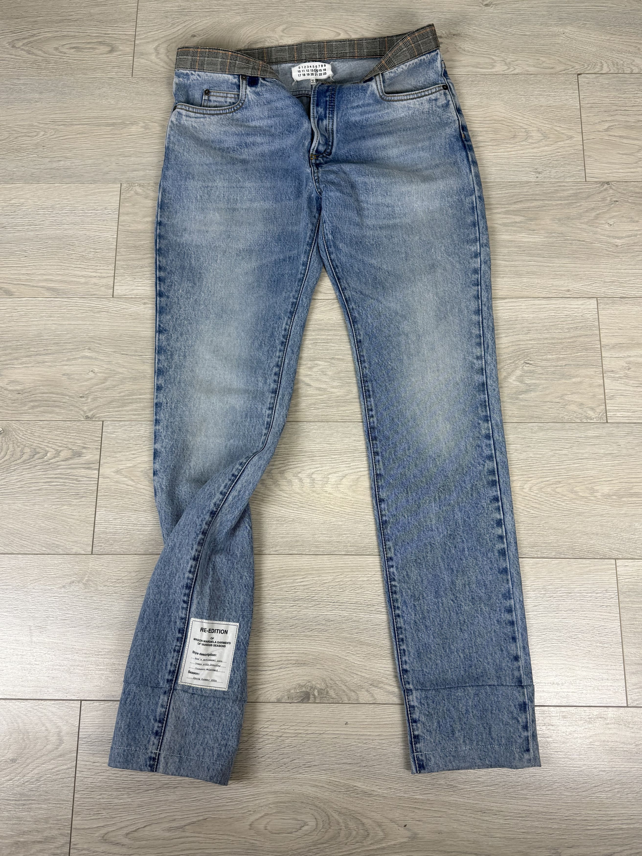 Maison Margiela Maison Margiela Rare SS04 Re-Edition Jeans Size US 33 - 1 Thumbnail