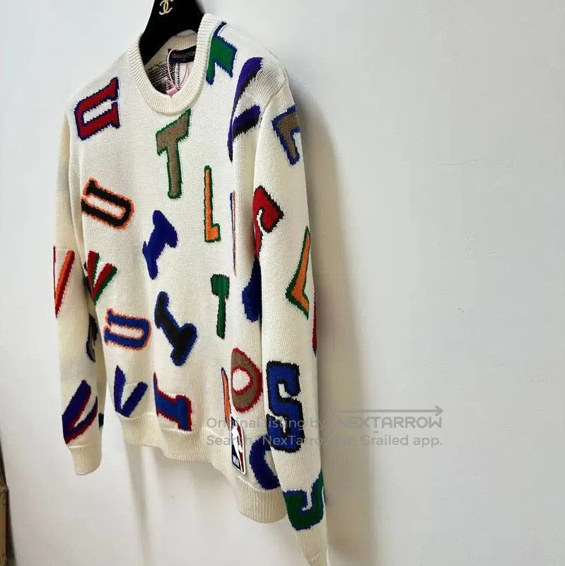 Louis Vuitton Louis Vuitton Colorful Long Sleeve Knit Sweater . Size US S / EU 44-46 / 1 - 3 Thumbnail