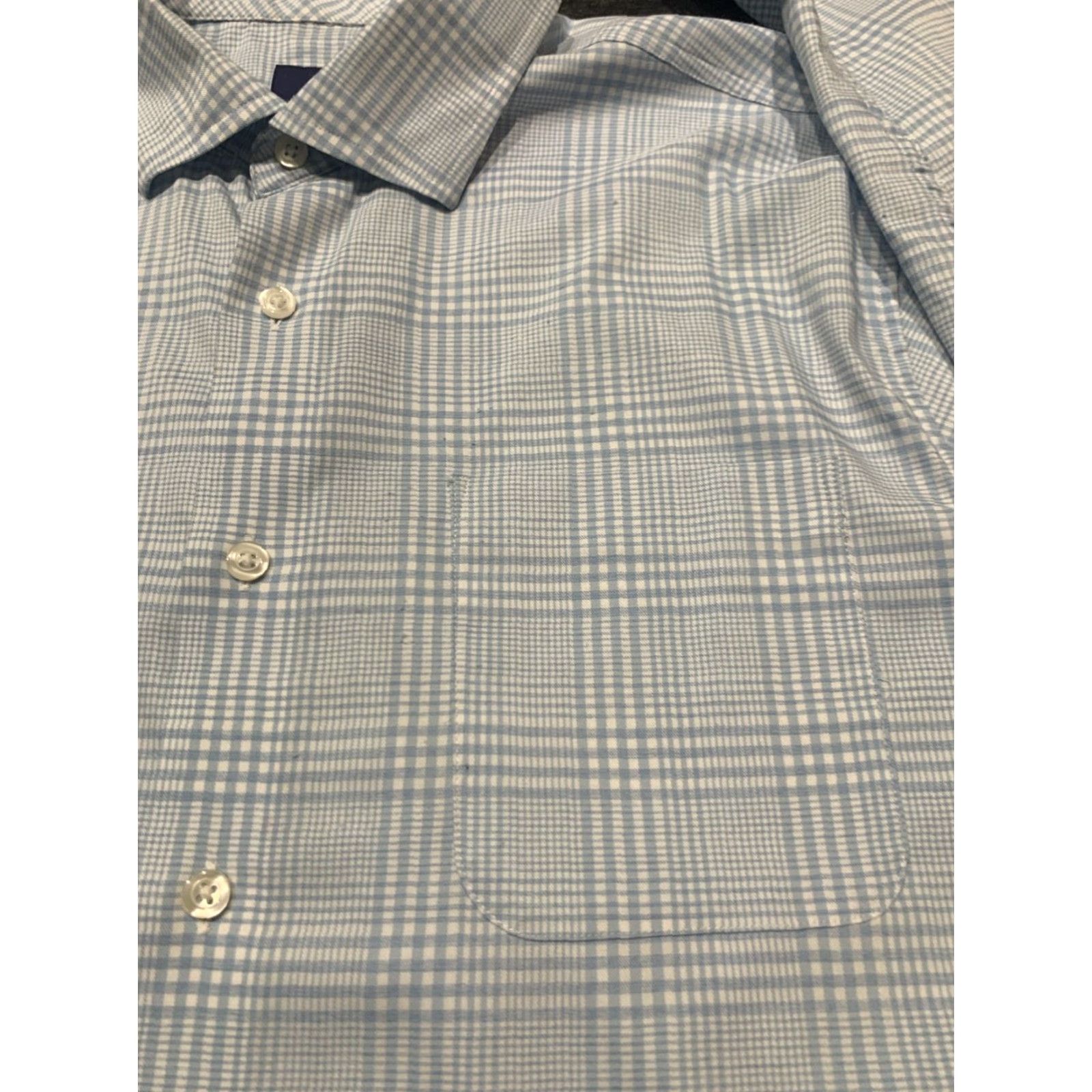 johnnie-O Johnnie-O Prep-Formance Button Down Plaid Shirt Blue Large Men's Size US L / EU 52-54 / 3 - 4 Thumbnail