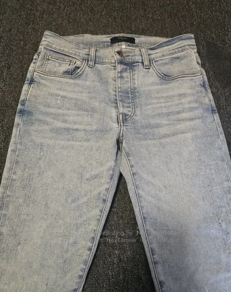 Amiri Amiri Distressed Denim Jeans. Size US 31 - 2 Thumbnail