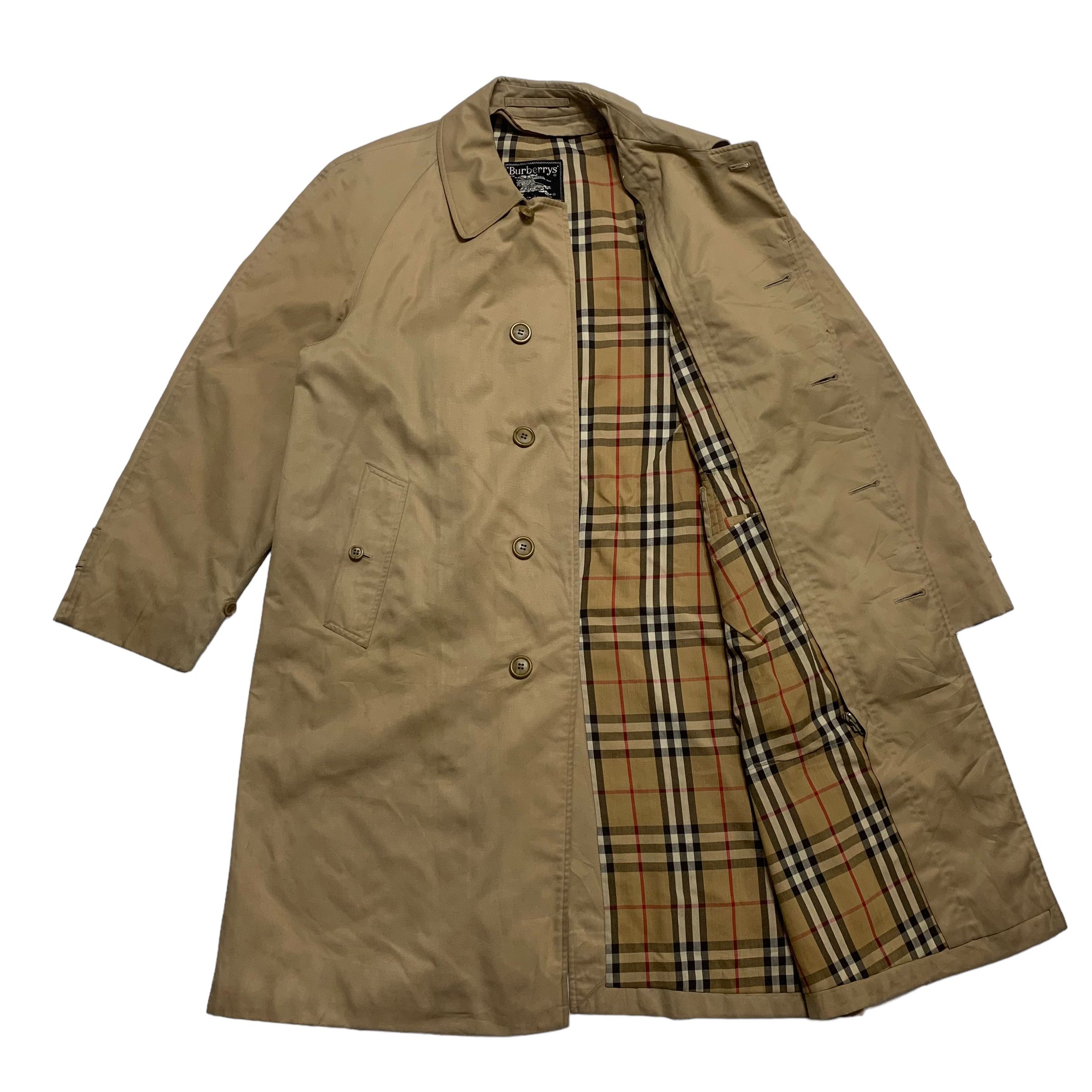 Burberry Vintage 80s Burberrys Nova Check Overcoat Size US M / EU 48-50 / 2 - 5 Thumbnail
