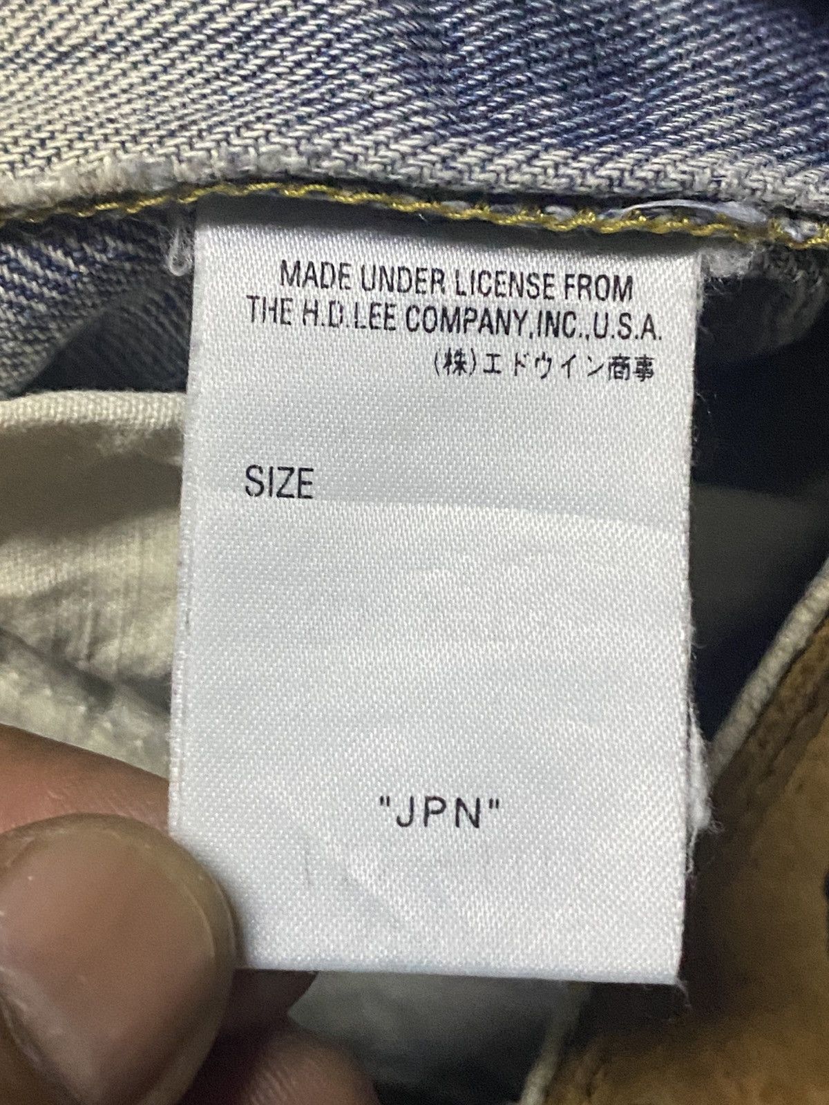 Lee Vintage Lee Rider Faded Wash Distressed Flare Bootcut Jeans Size US 29 - 16 Thumbnail