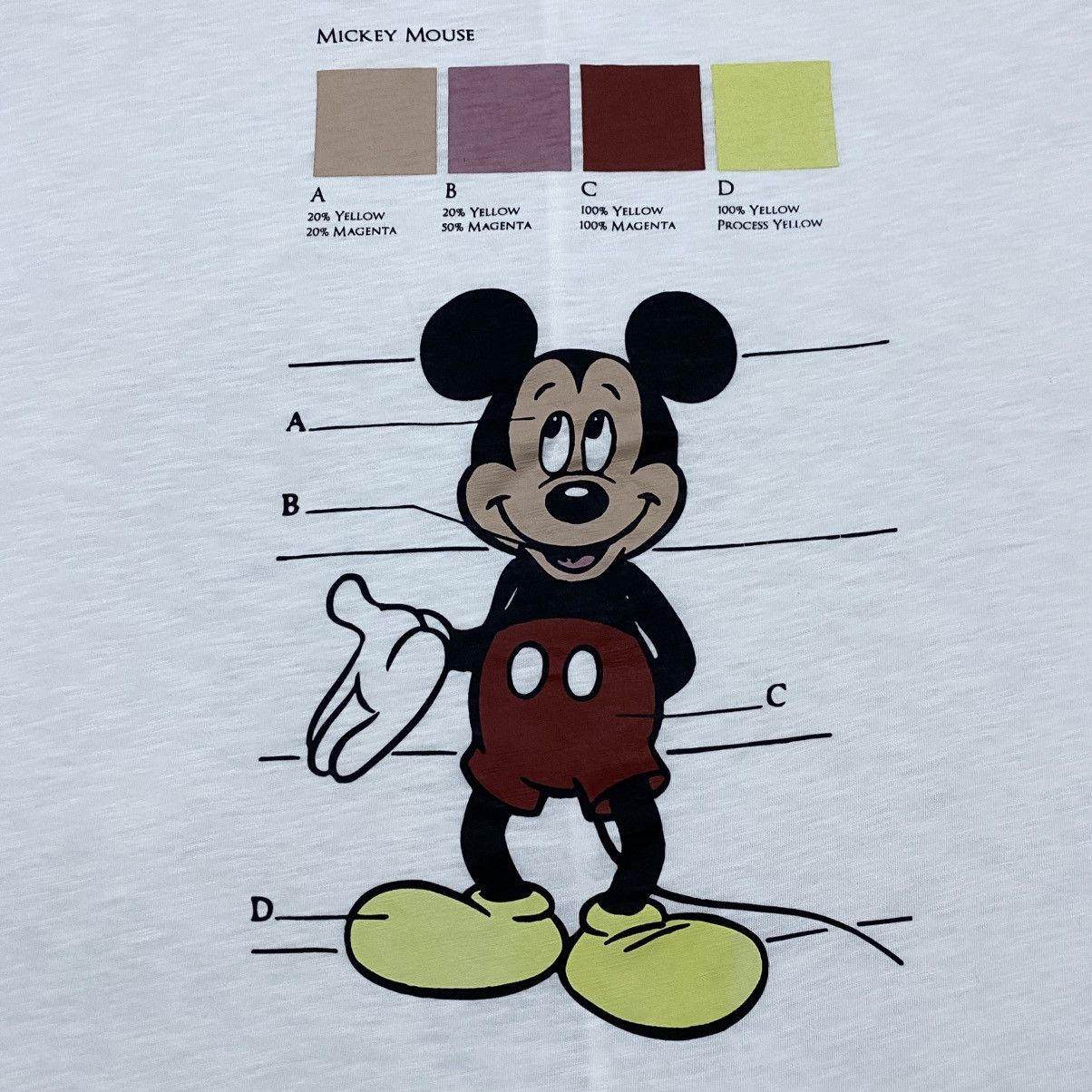 Disney × Undercover × Uniqlo Rare‼️🔥Mickey Mouse Uniqlo X Undercover T-Shirt Size US S / EU 44-46 / 1 - 6 Thumbnail