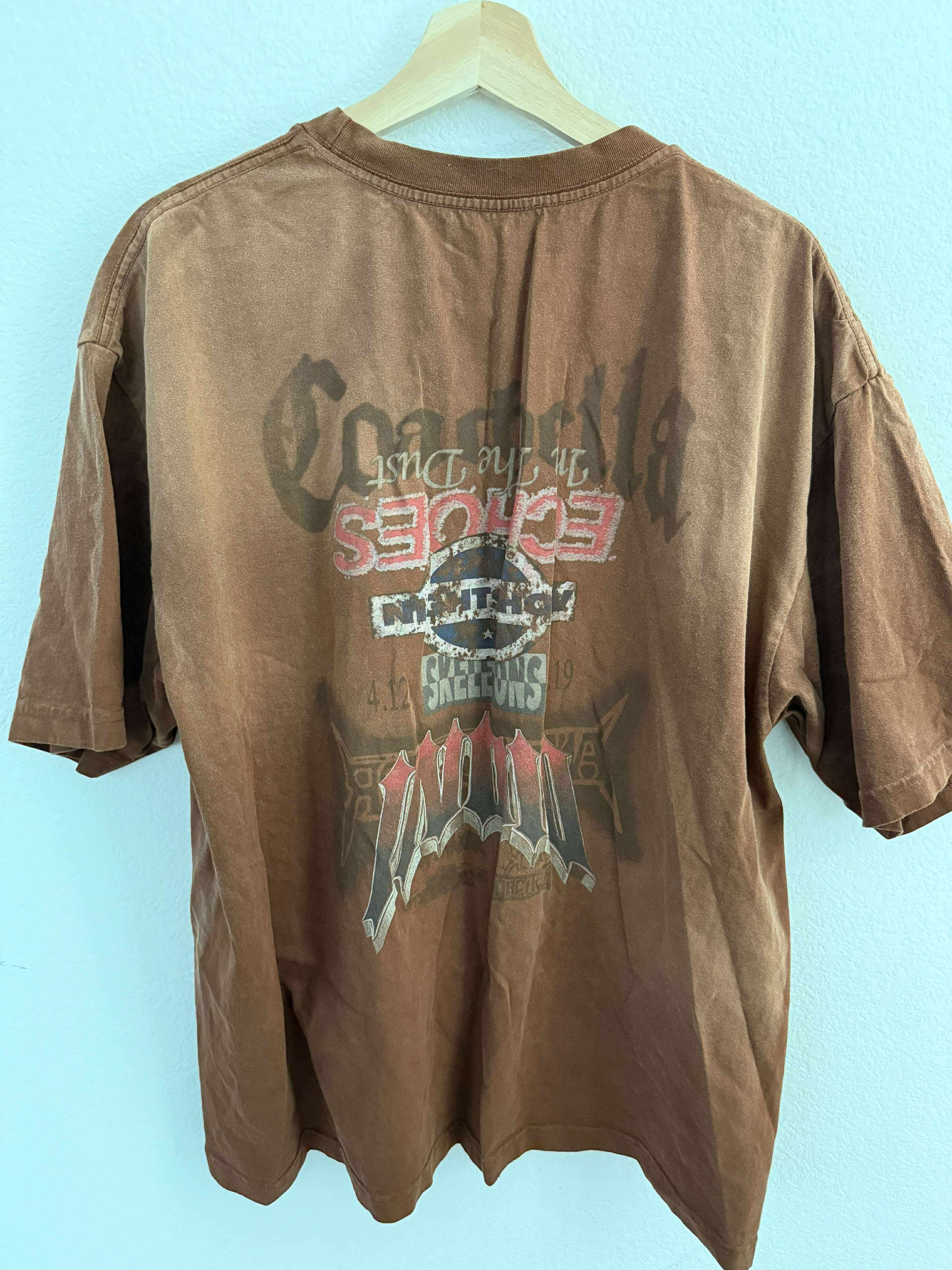 Travis Scott Travis Scott Coachella 2025 Brown T- Shirt Size US XL / EU 56 / 4 - 3 Thumbnail