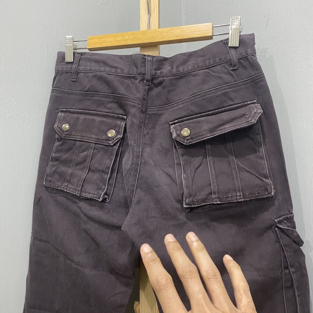 semanticdesign Semantic Design Japan Multi-Pocket 3D Flared Cargo Pants Size US 30 / EU 46 - 15 Thumbnail