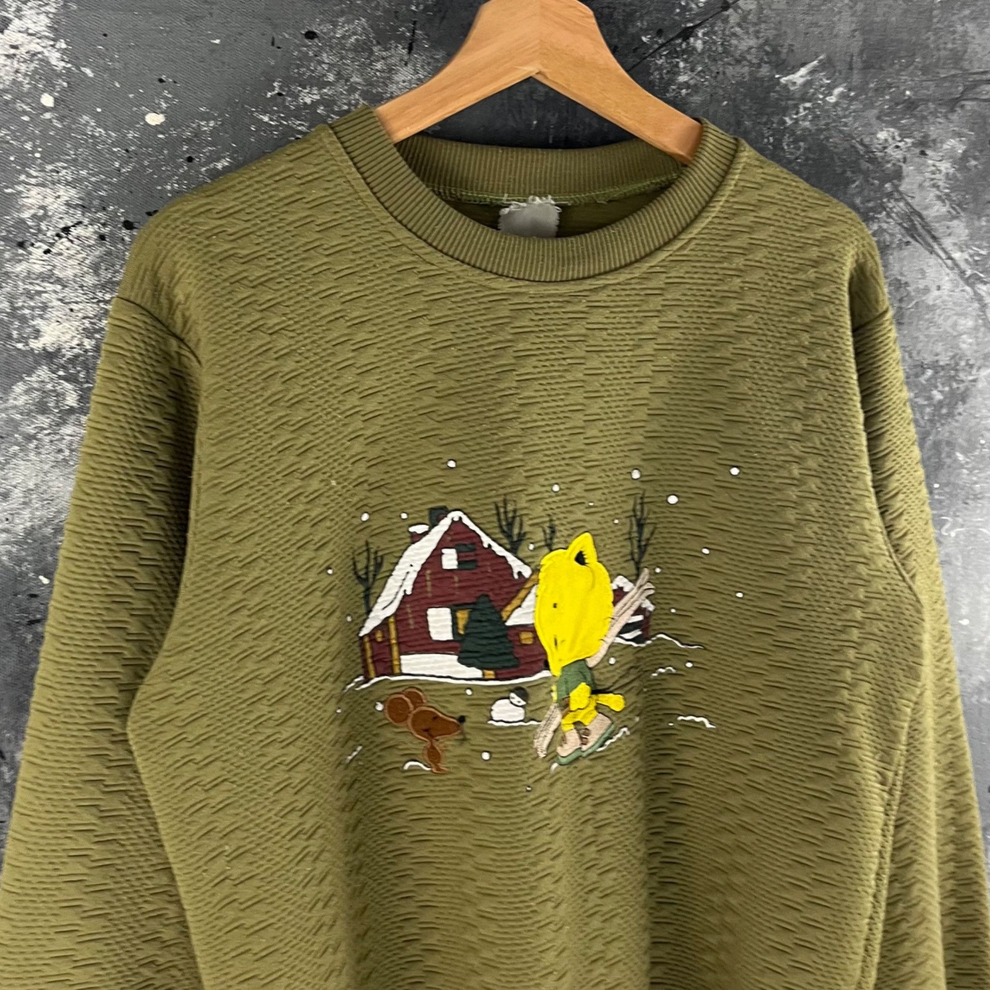 Vintage Vintage 90’s Nature snow sweatshirt Size US S / EU 44-46 / 1 - 2 Thumbnail