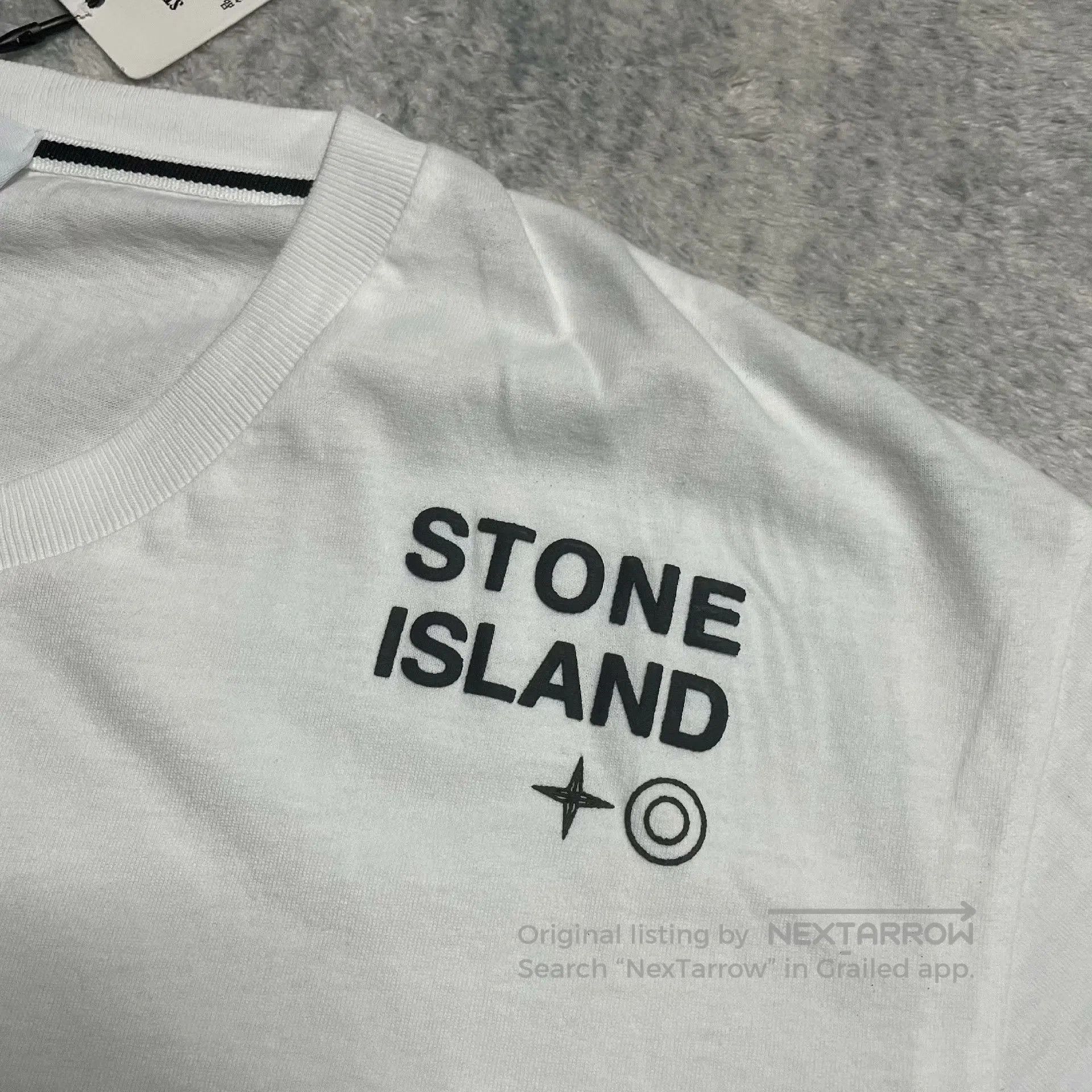 Stone Island Stone Island Logo Print Men's Crewneck T. Size US L / EU 52-54 / 3 - 4 Thumbnail