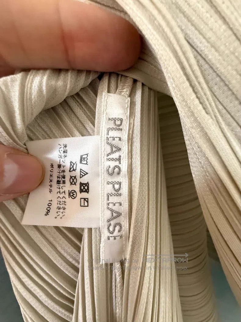 Issey Miyake Issey Miyake Beige-Grey Tank Top Size L / US 10 / IT 46 - 4 Thumbnail