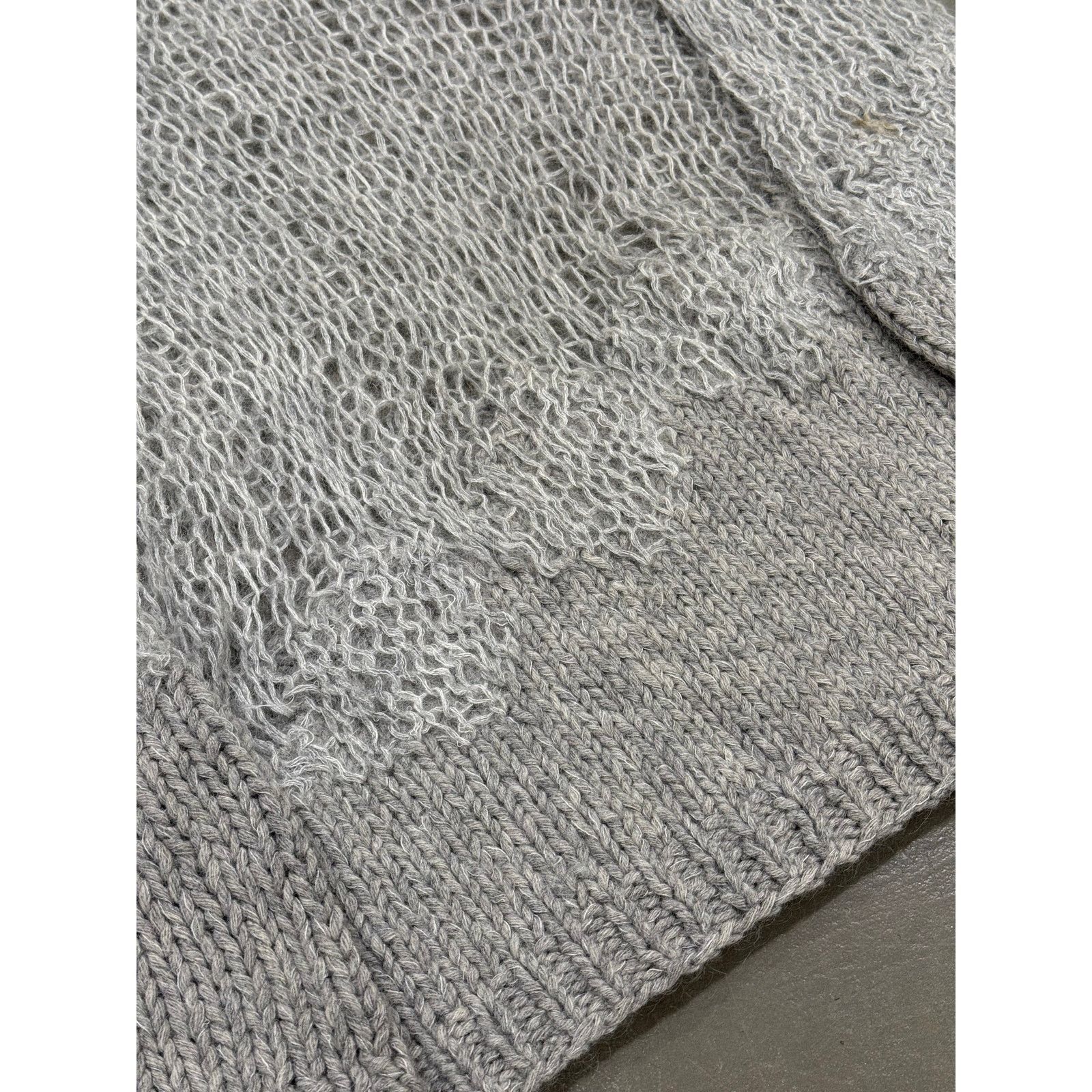 Maison Margiela A/W2014 Maison Margiela loose knit punk mohair sweater Size M / US 6-8 / IT 42-44 - 8 Thumbnail